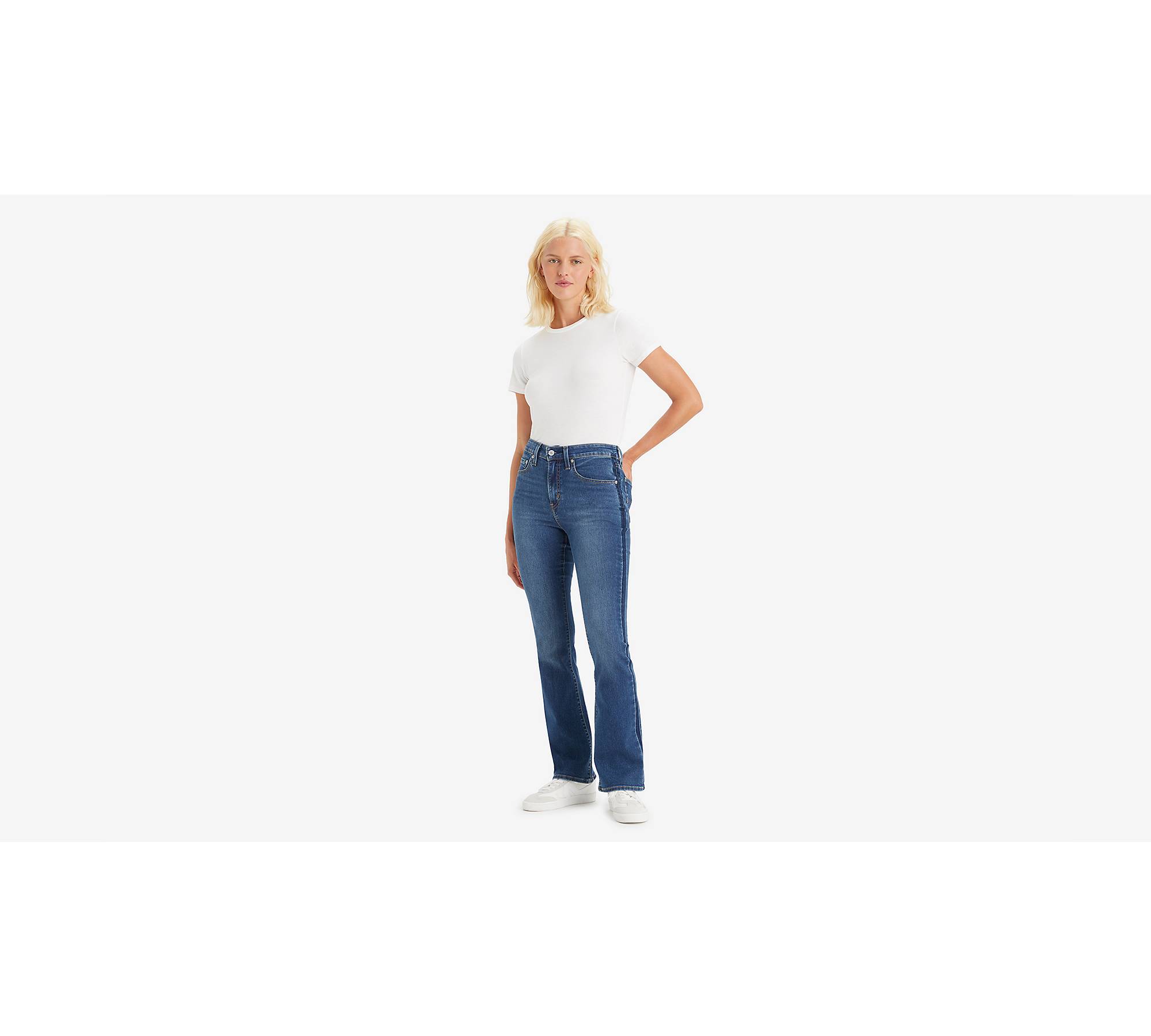 725™ jeans med støvlesnit og høj talje 1
