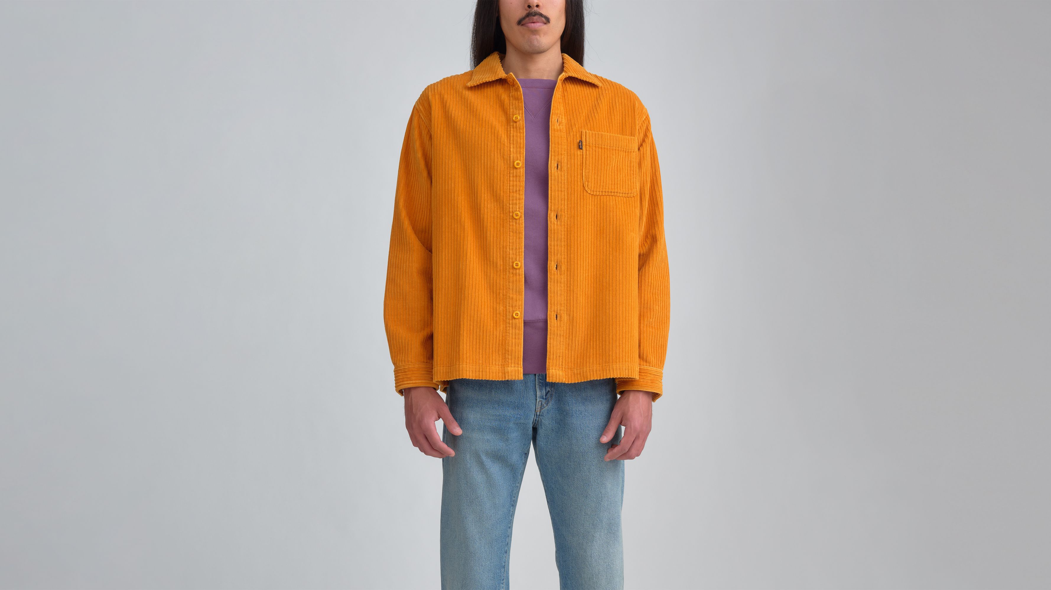 Levis deals cord shirt