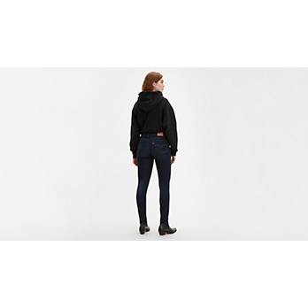 Calça jeans feminina skinny 711 da Levi's, índigo Ridge, 28 (EUA 6