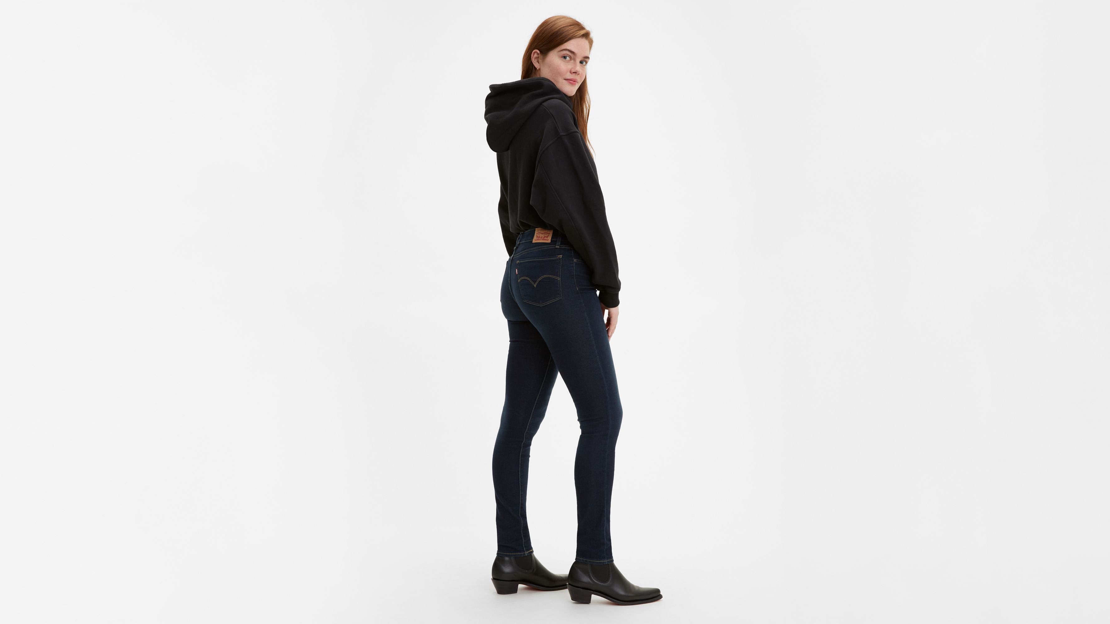 Levi's 711 Skinny Jeans dark indigo/worn in desde 59,50