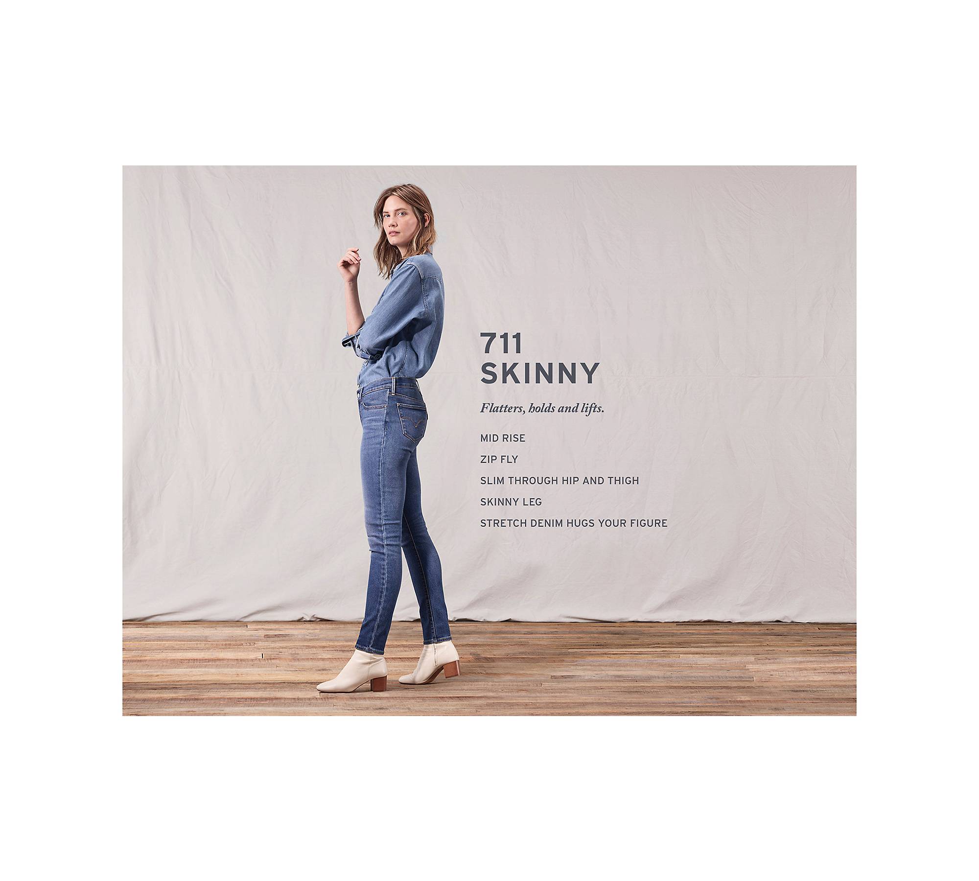 711™ Skinny Jeans - Black | Levi's® GE