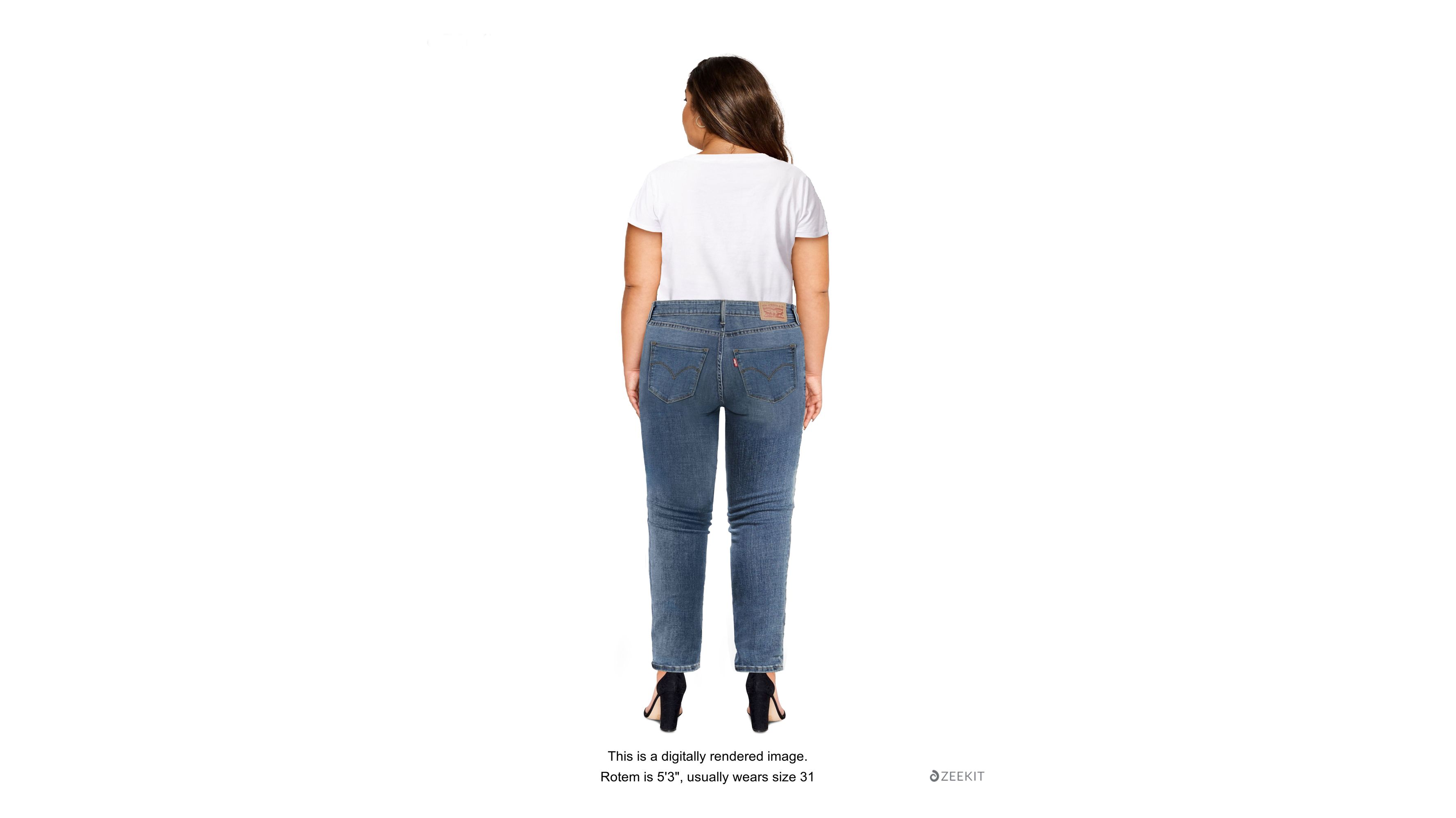 levi's waist size women's