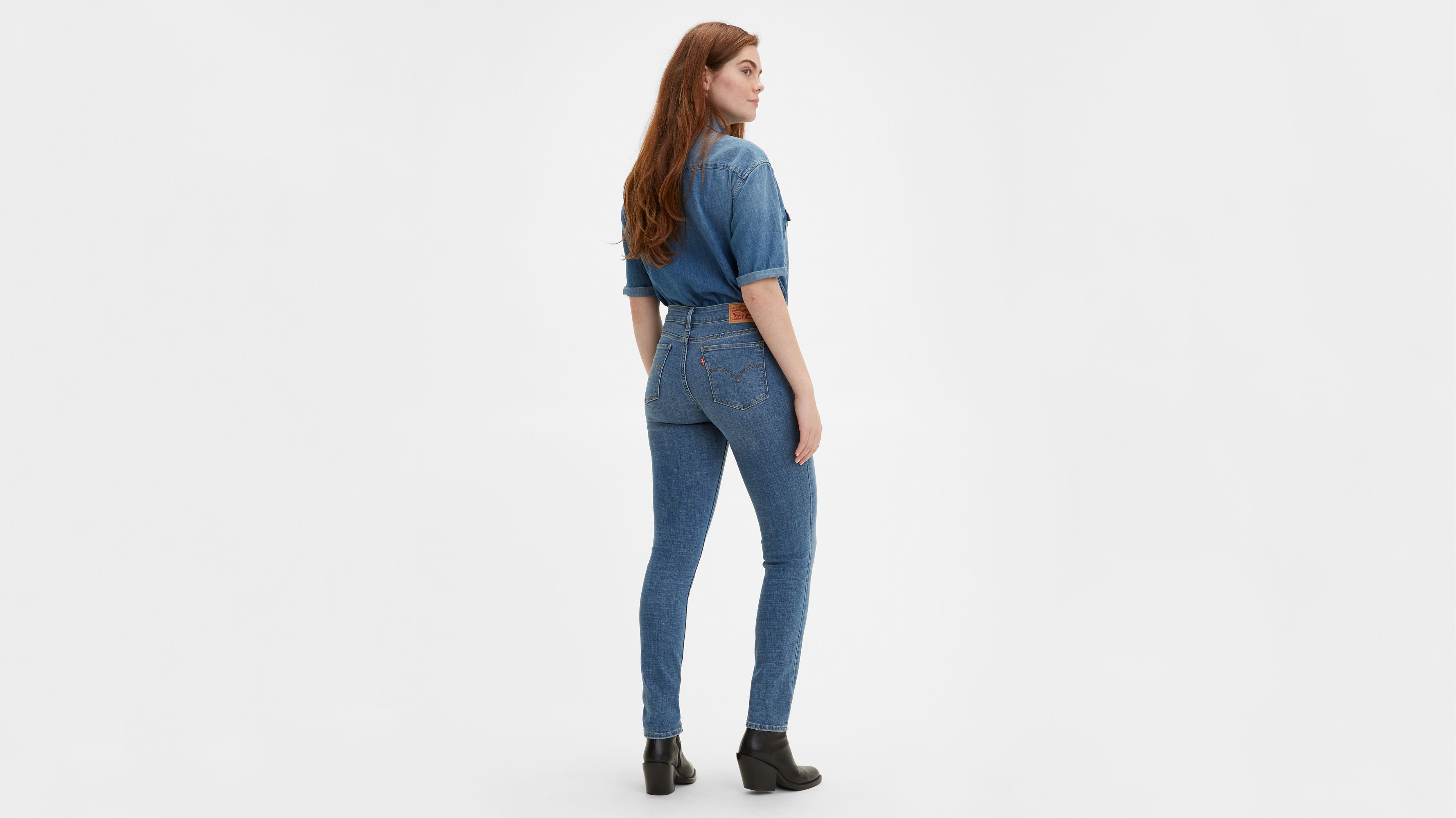 levi's 711 super skinny high rise