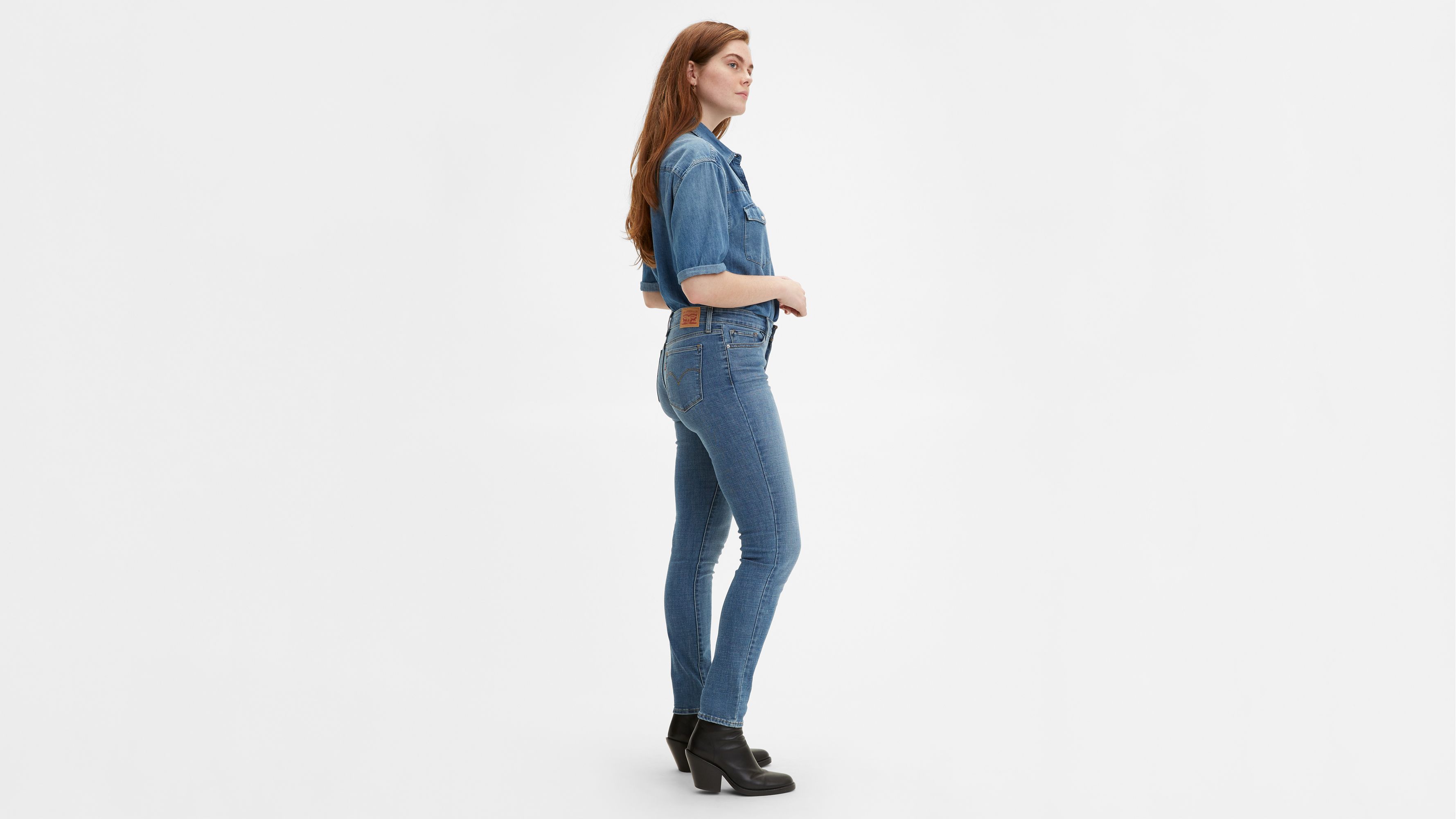 levi's 711 indigo rays