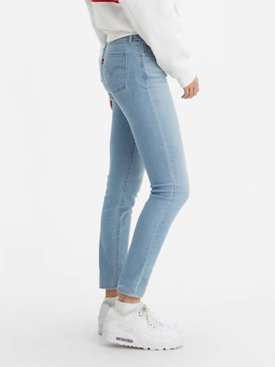 Details about / Levi/'s Women/'s 711 Skinny Jeans In Light Wash Blue