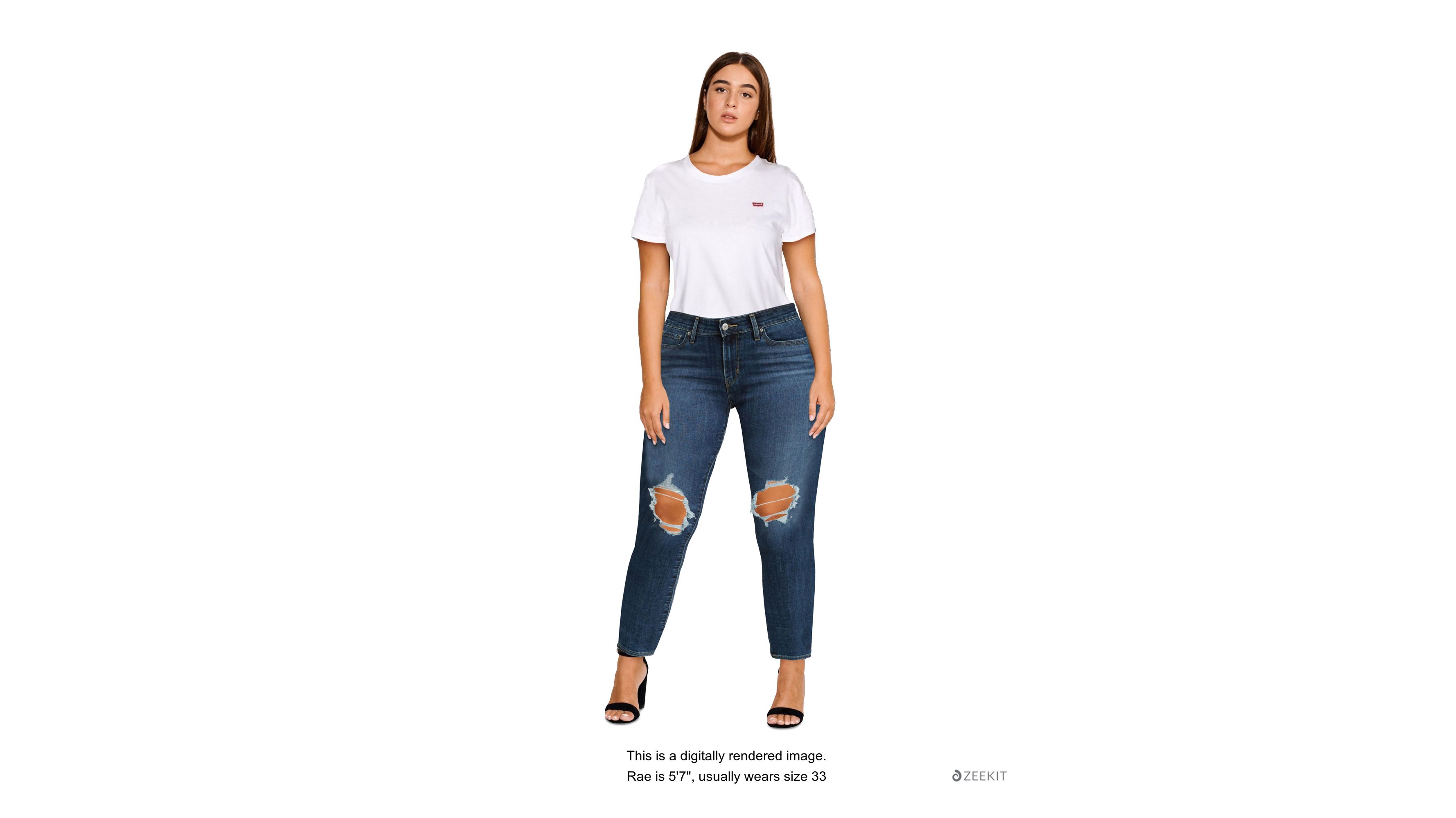 levi's 711 jeans review