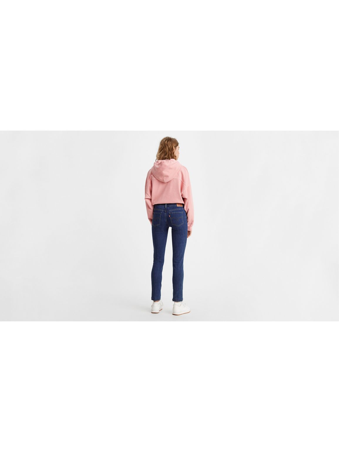 levi's 711 skinny white