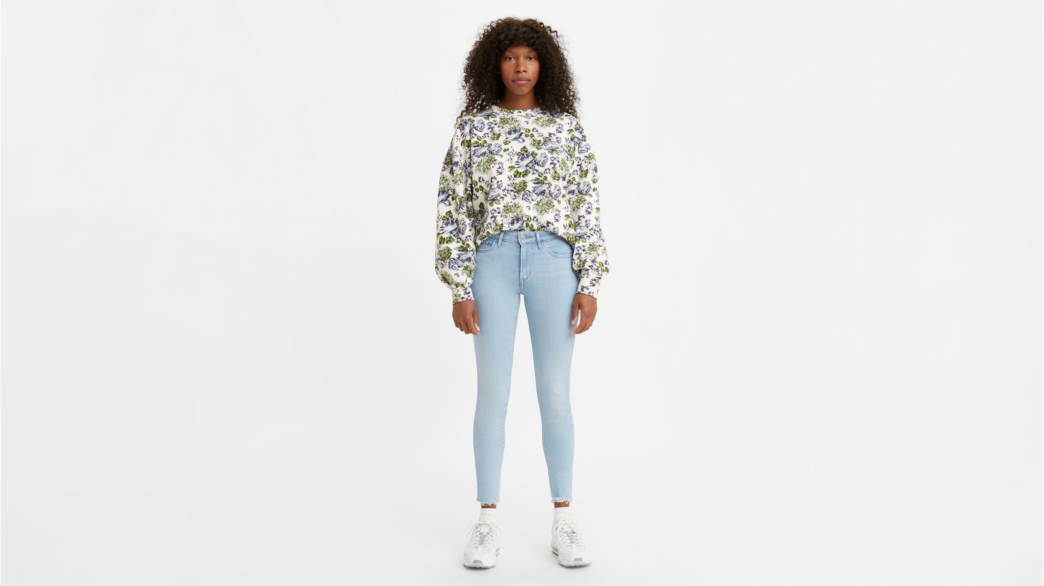 Levis 711 skinny online mujer blanco