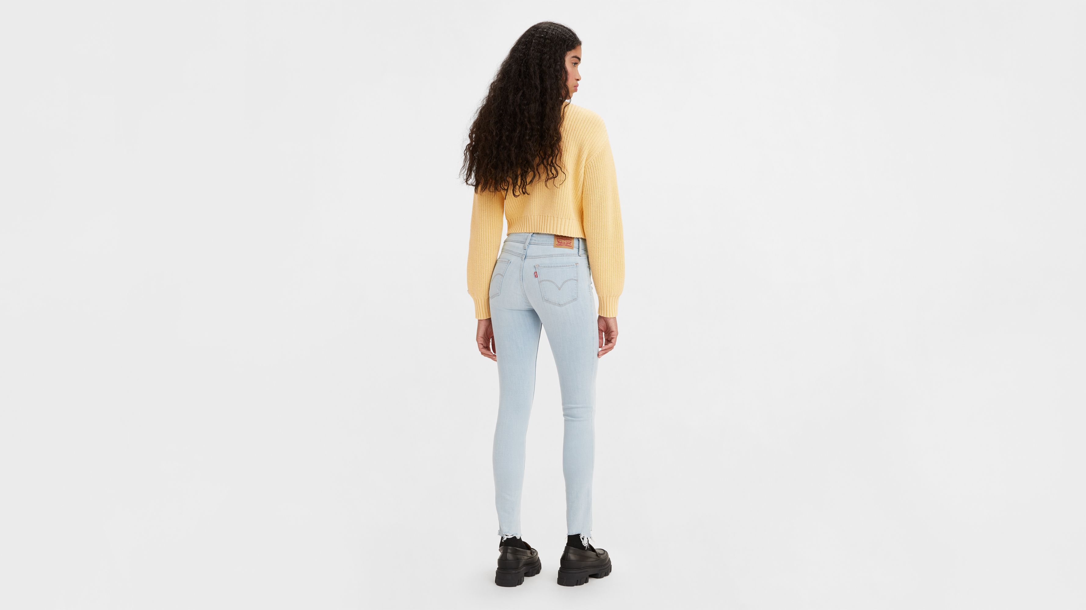 Levis Women Blue 711 Skinny Fit Light Fade Stretchable Jeans at Rs  3499/piece, Women Jeans in Mul