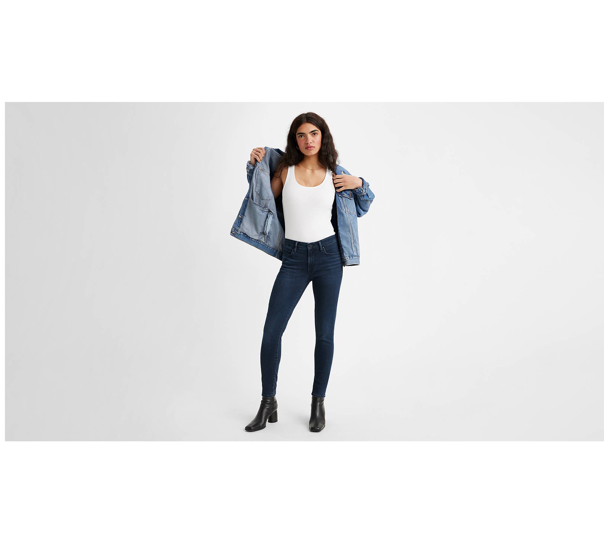 Levi's Women's 711 Skinny Jeans With Hyper Soft Stretch Mid Rise