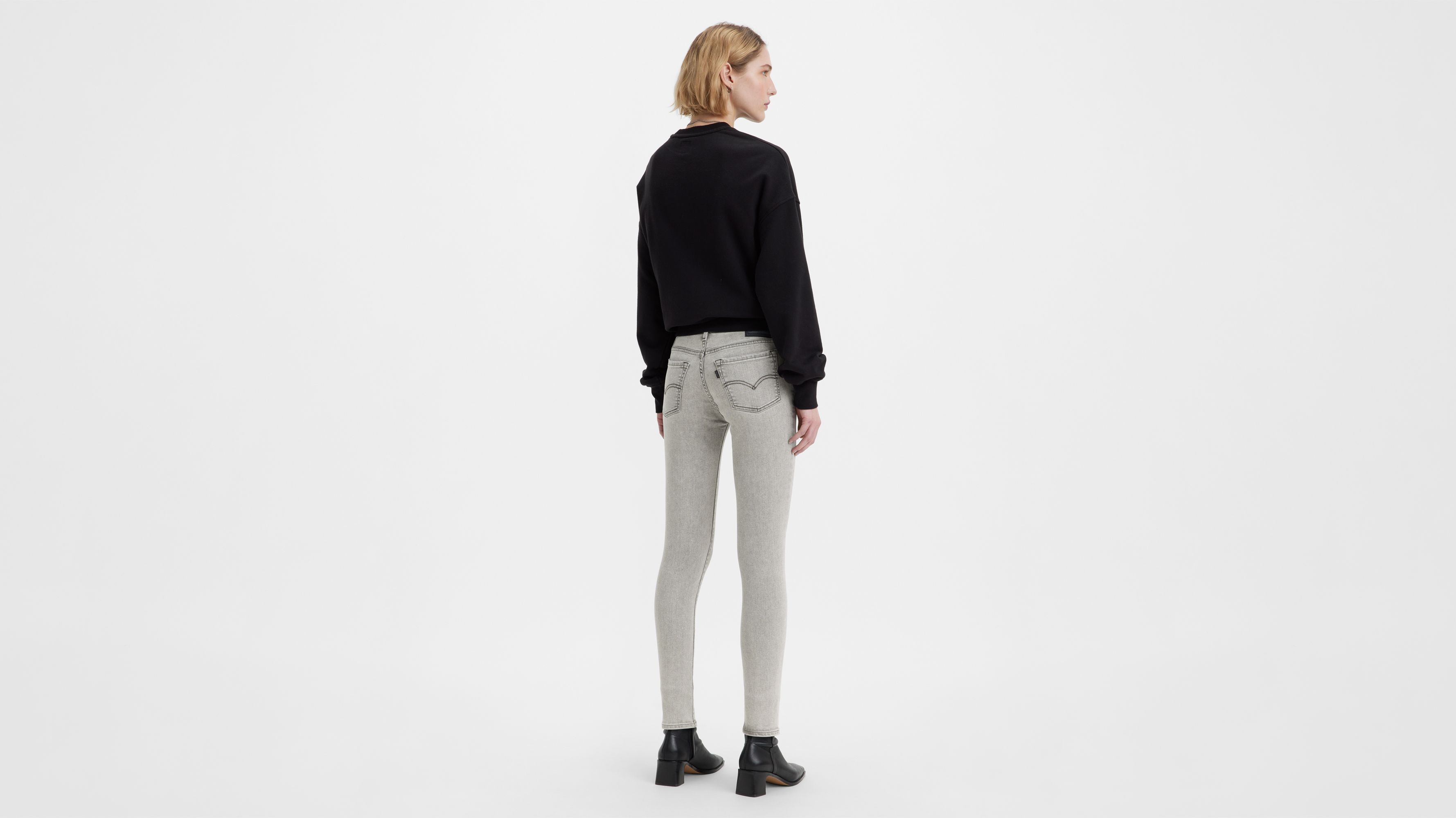 711 Skinny Women's Jeans - Grey