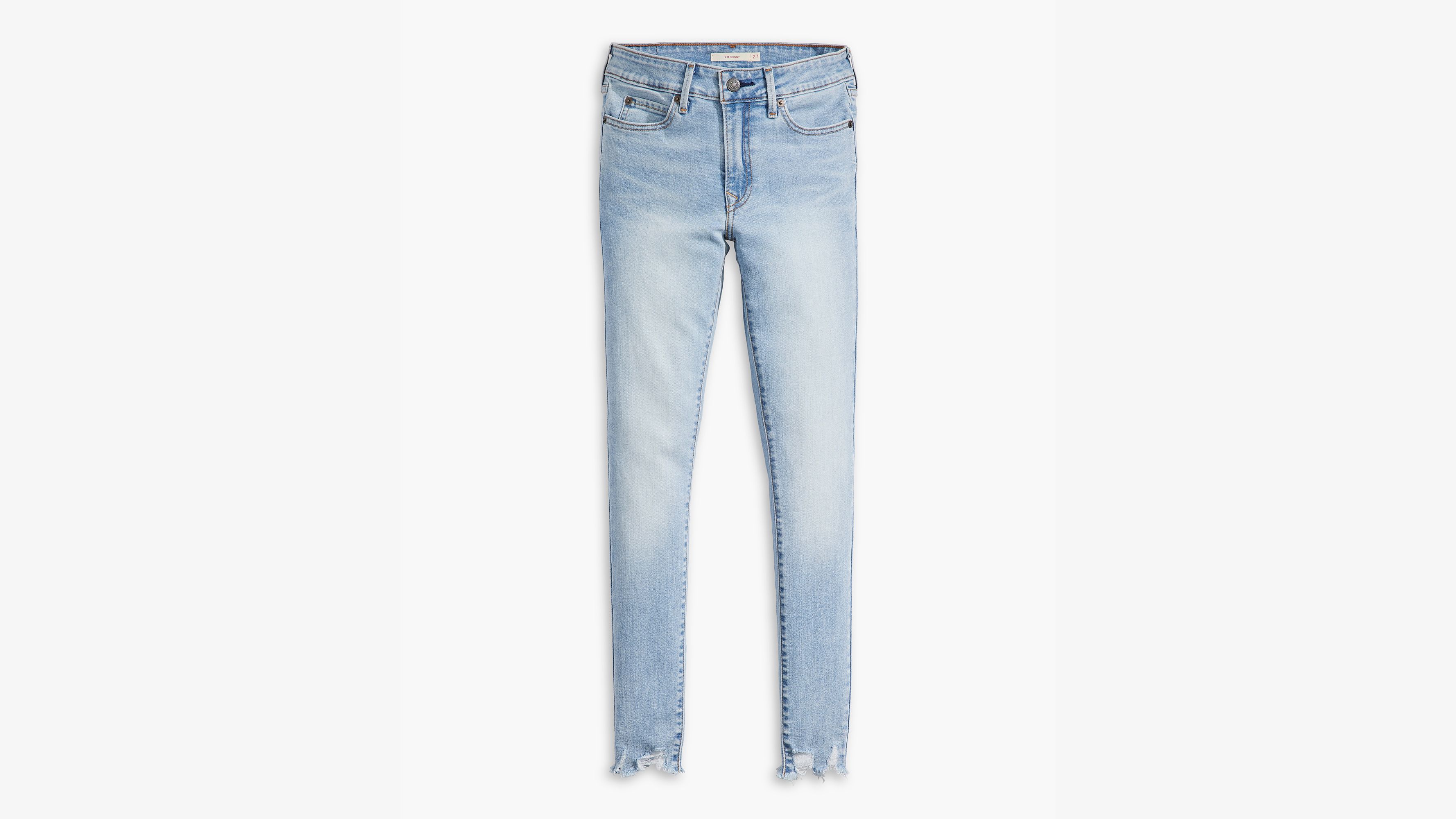 Levis Women Blue 711 Skinny Fit Light Fade Stretchable Jeans at Rs  3499/piece, Women Jeans in Mul