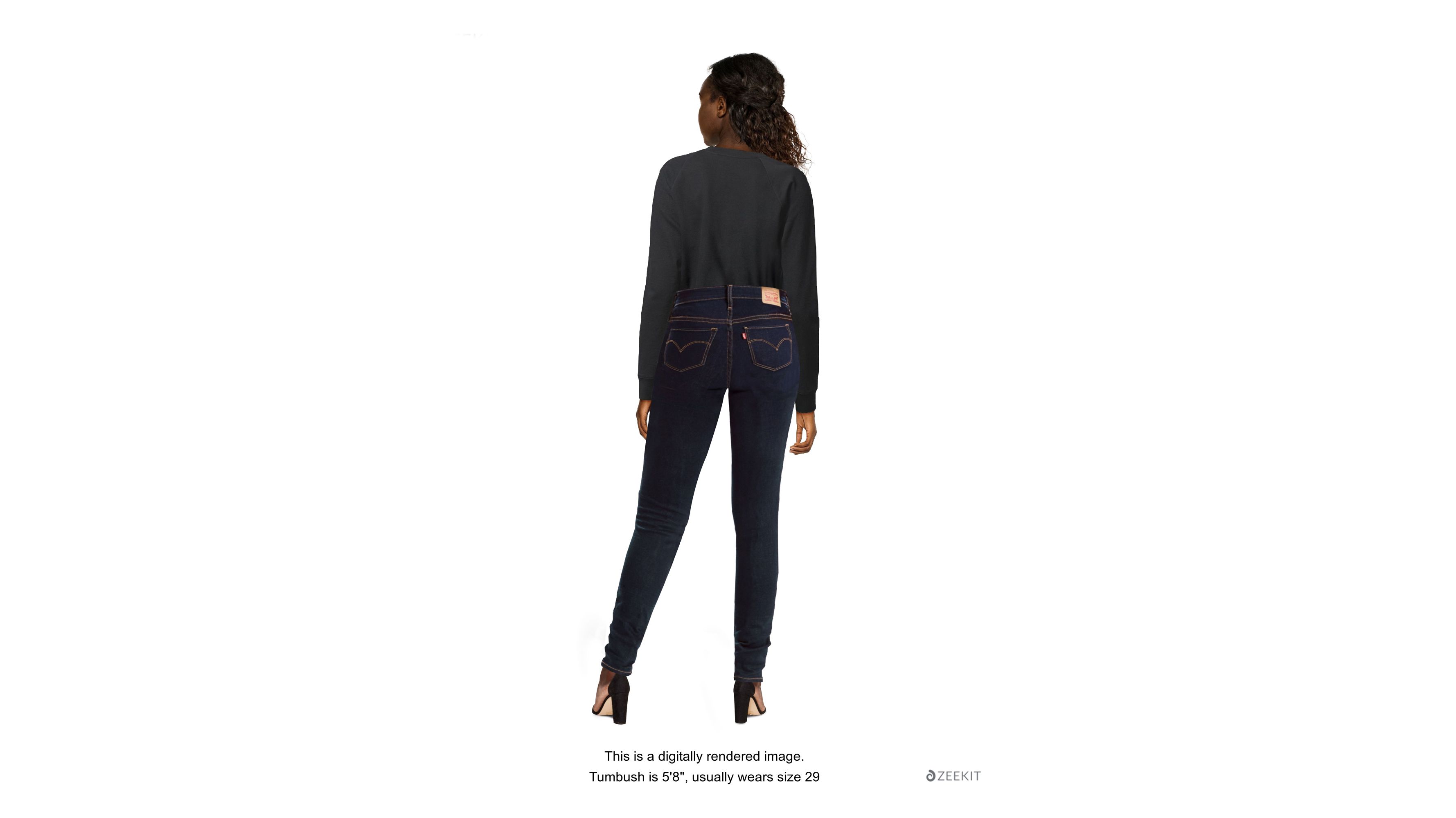 levis jeans 721 high rise skinny