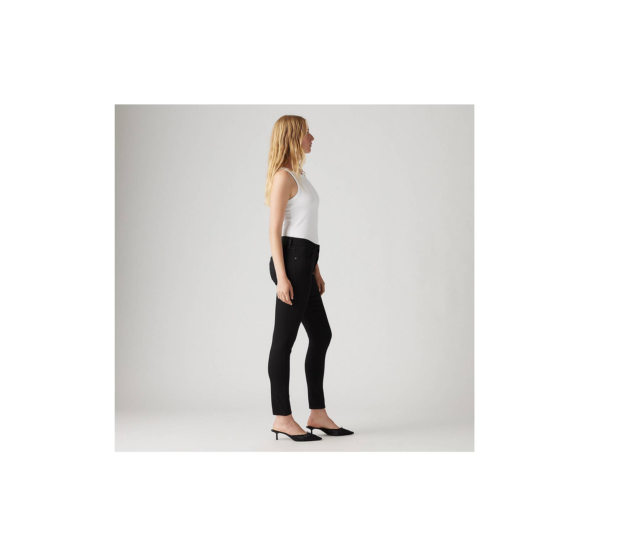 Women's High Waisted Ponte Flare Leggings With Pockets - A New Day™ Black S  : Target