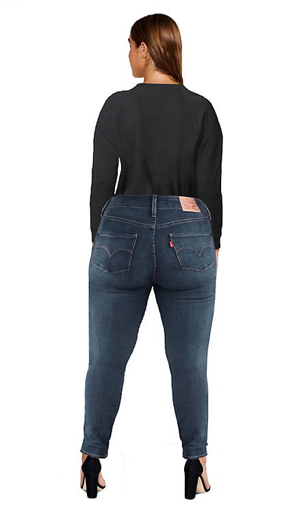 Levi's Women's Red Lychee 721 Moto High-Rise Skinny Ankle Denim Jeans Size 4 $59 