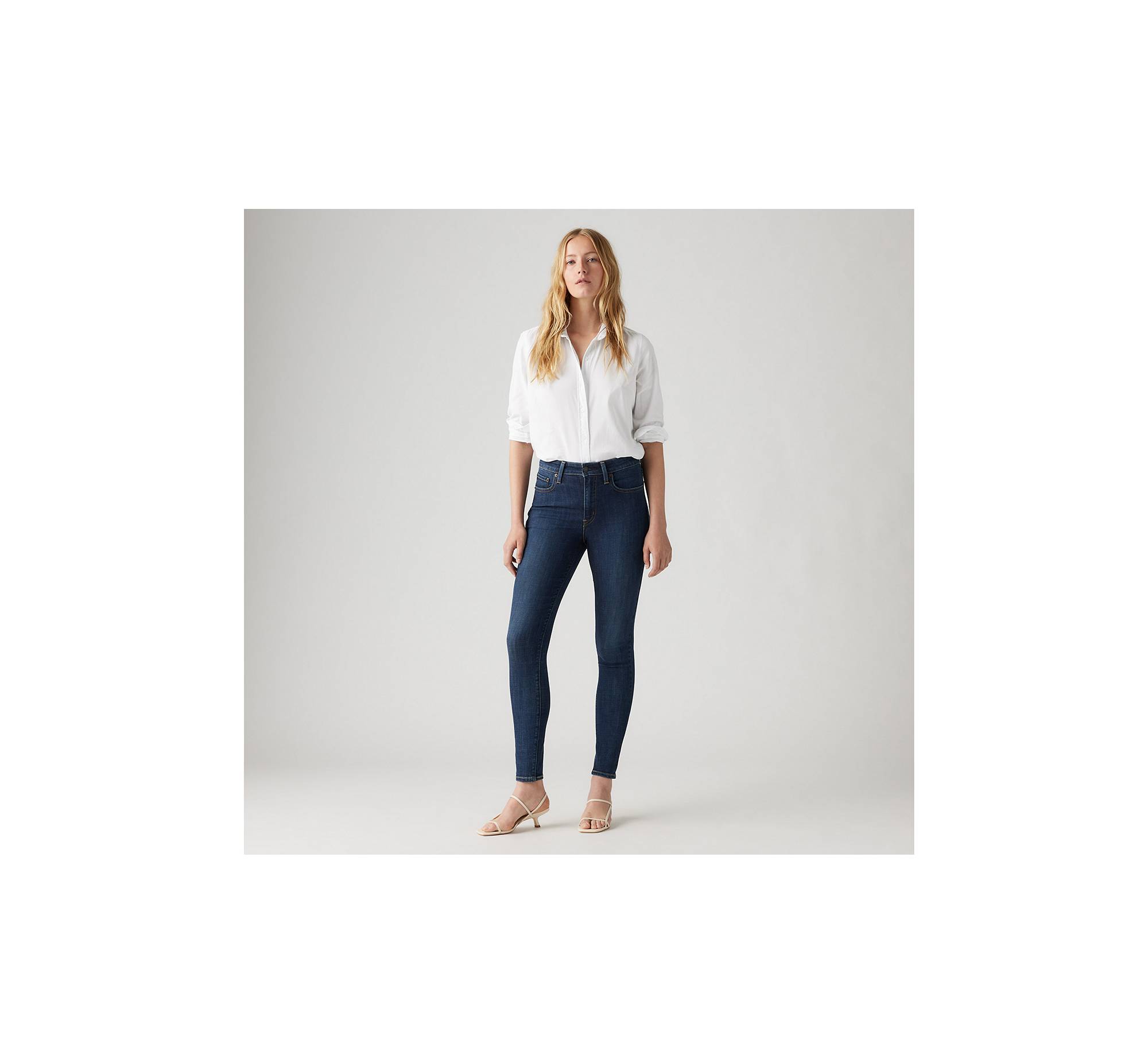 High Rise Skinny Women's Jeans Dark | Levi's® US