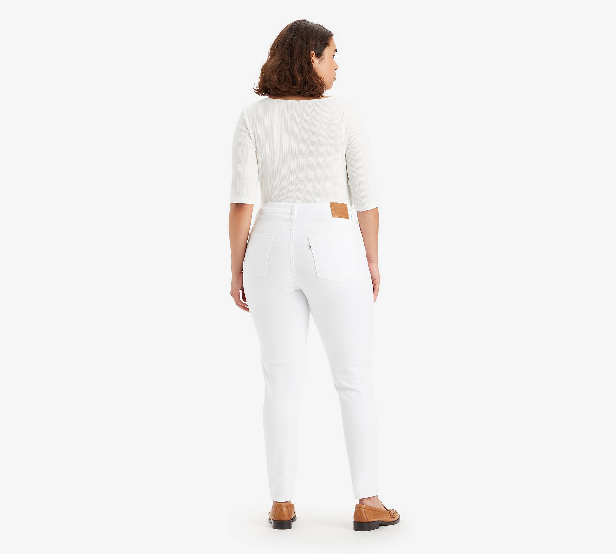 721™ High Rise Skinny Jeans - White | Levi's® NO