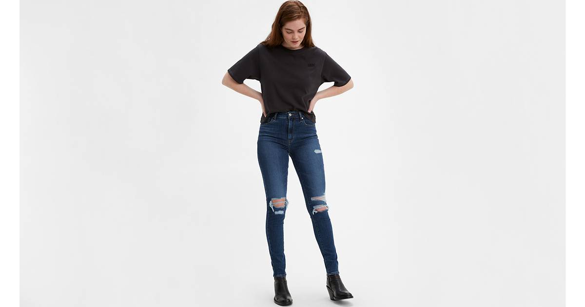 721 High Rise Skinny Women's Jeans - Dark Wash