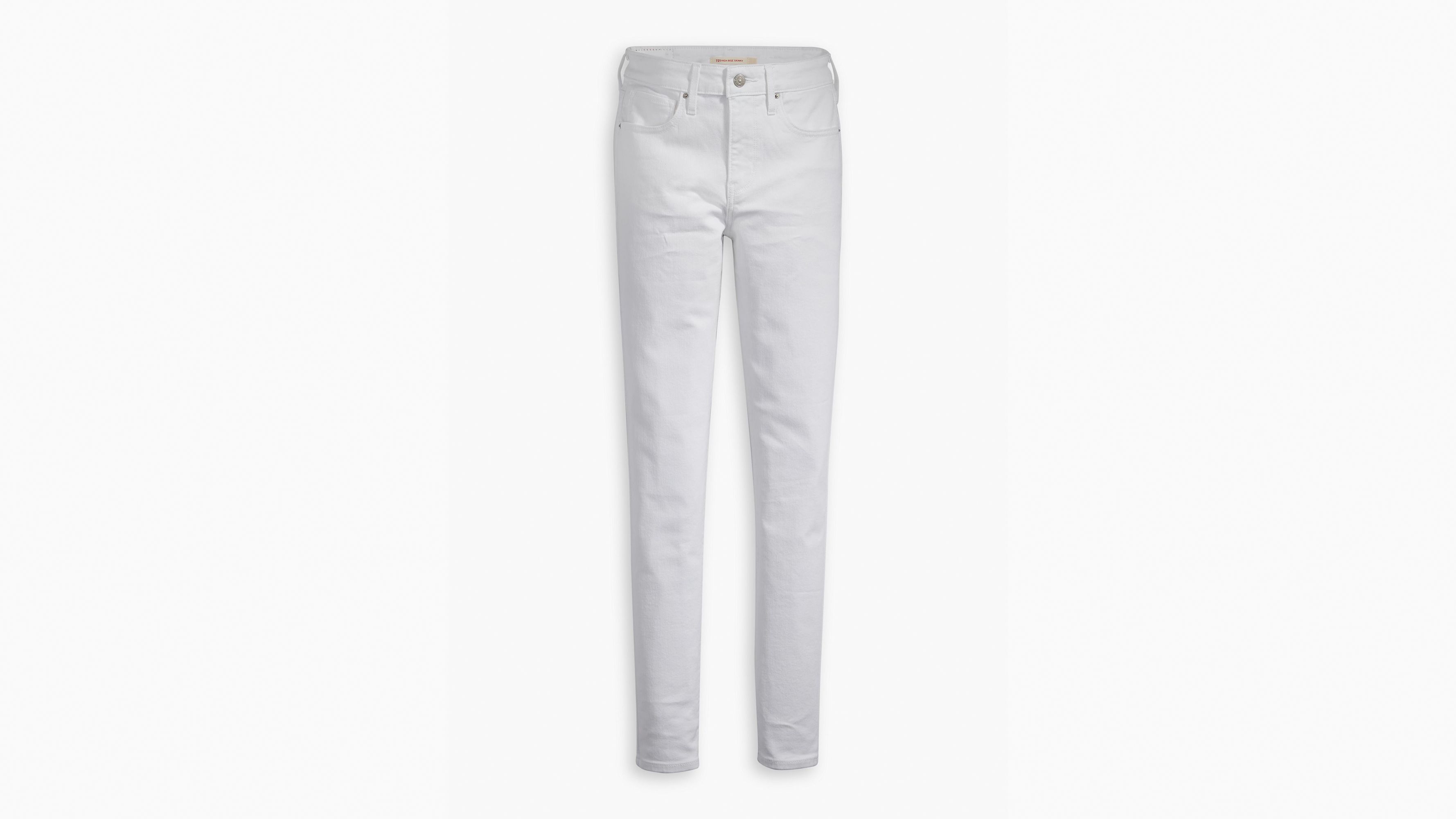 Levis white cheap women's jeans