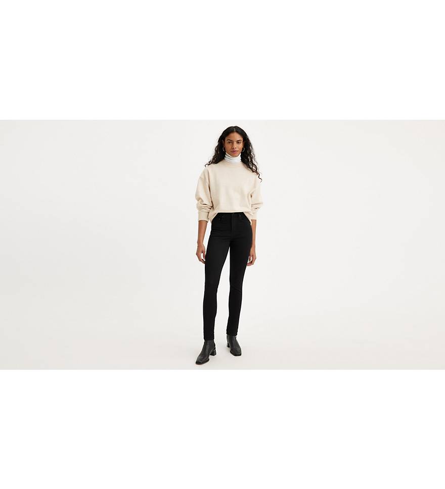 721 High Rise Skinny Women's Jeans - Black | Levi's® CA