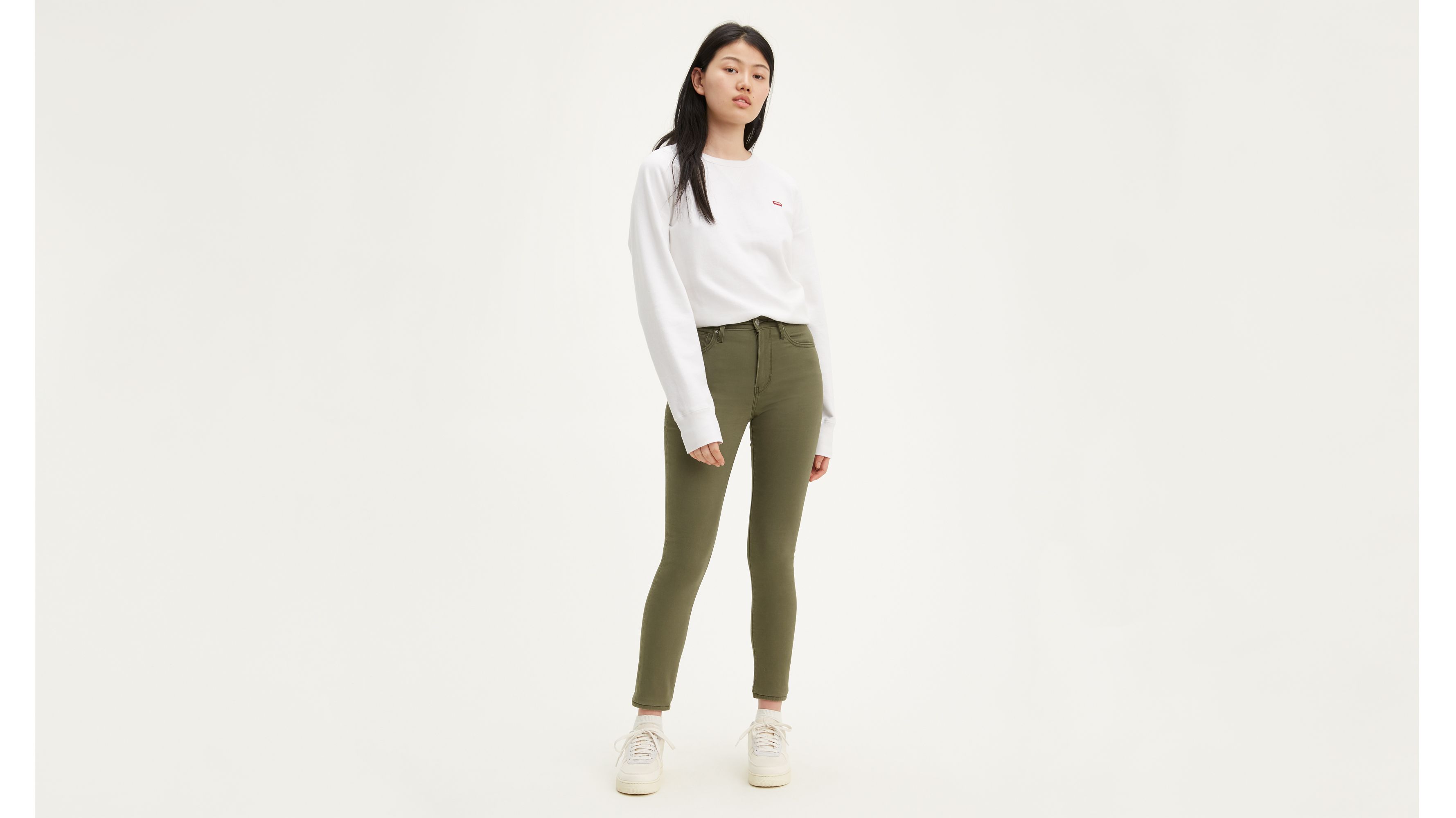 levi's olive pants