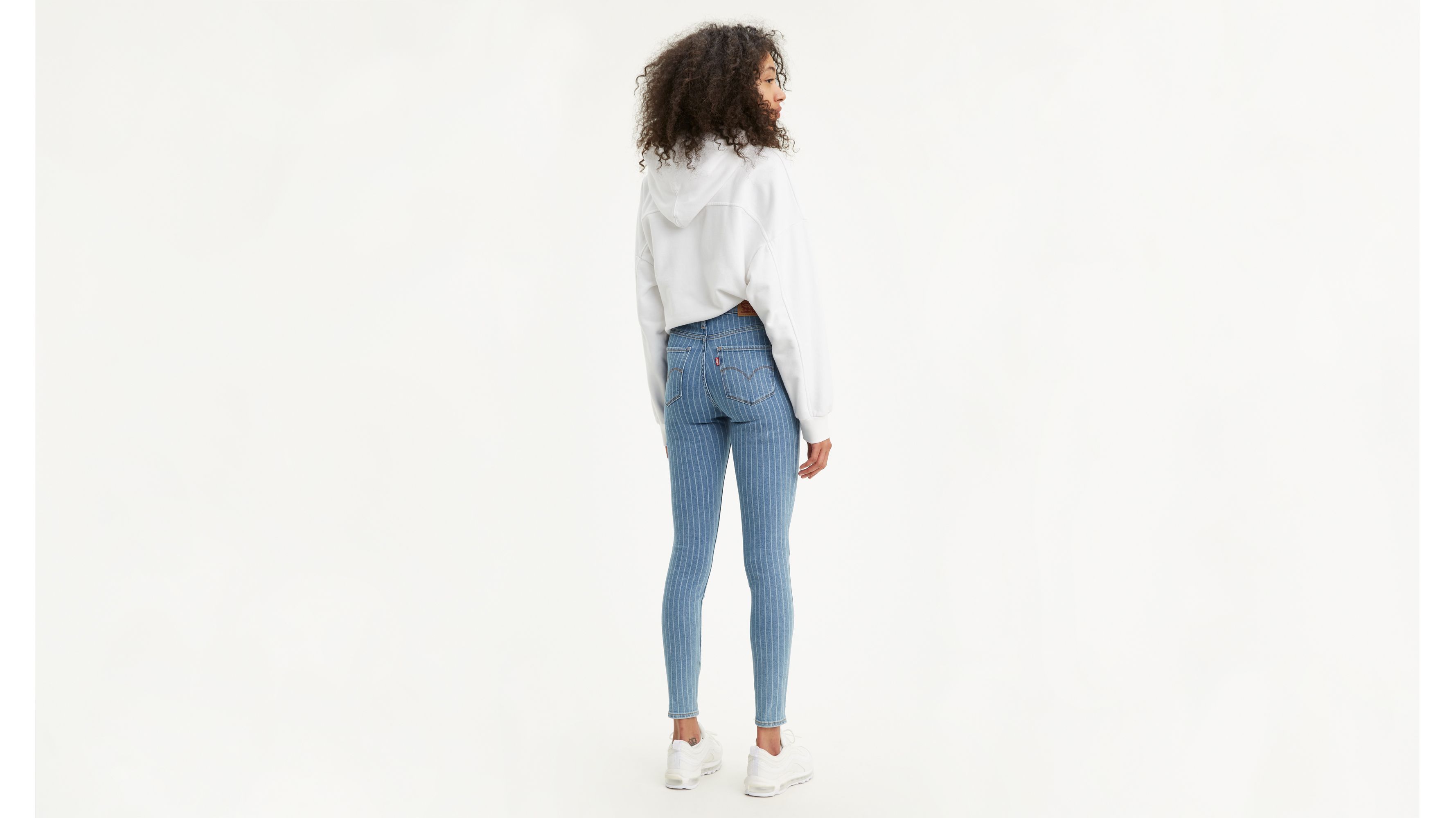 721 High Rise Skinny Striped Women's Jeans - Medium Wash | Levi's® US