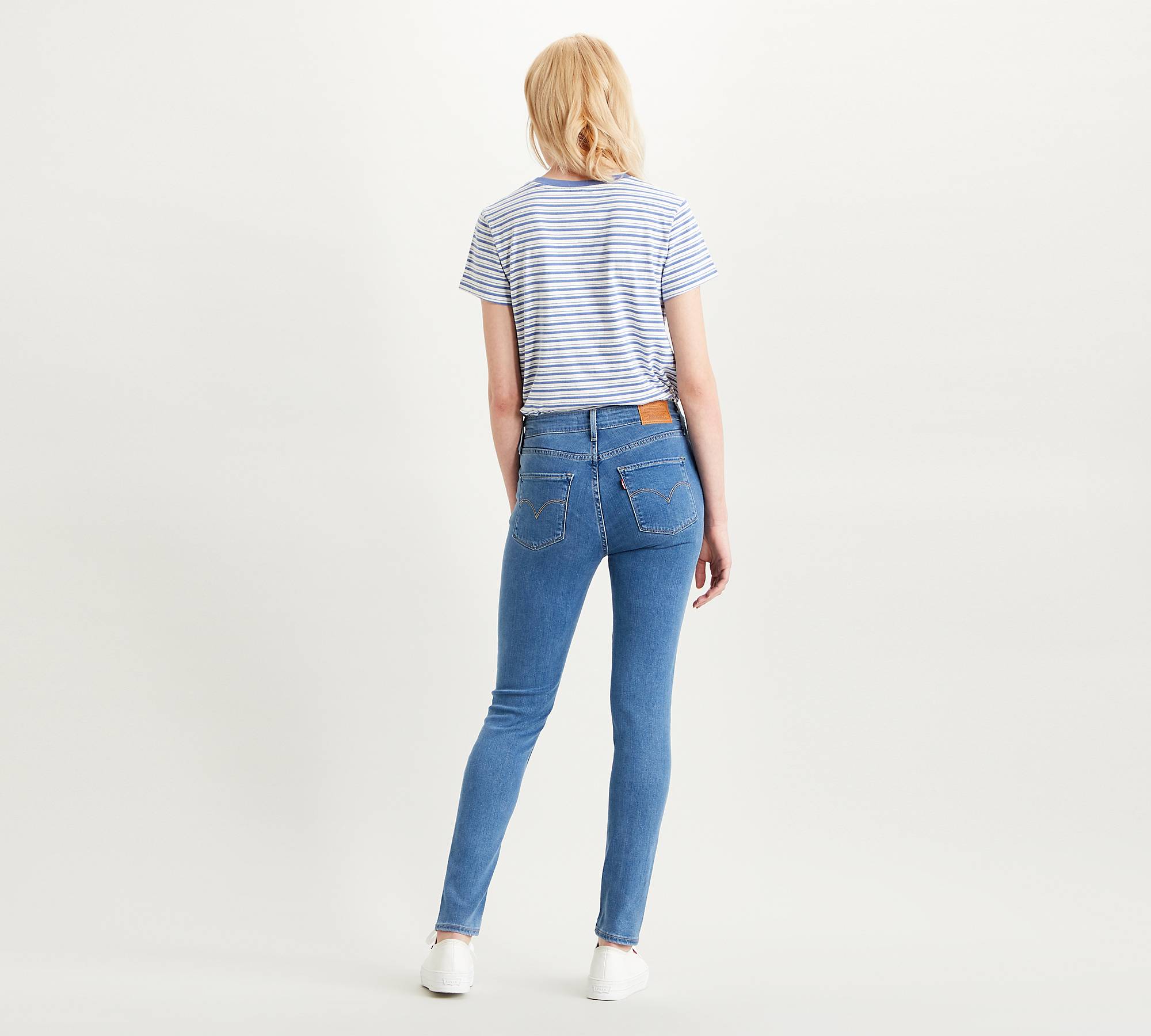 721™ High-waisted Skinny Jeans - Blue | Levi's® GB