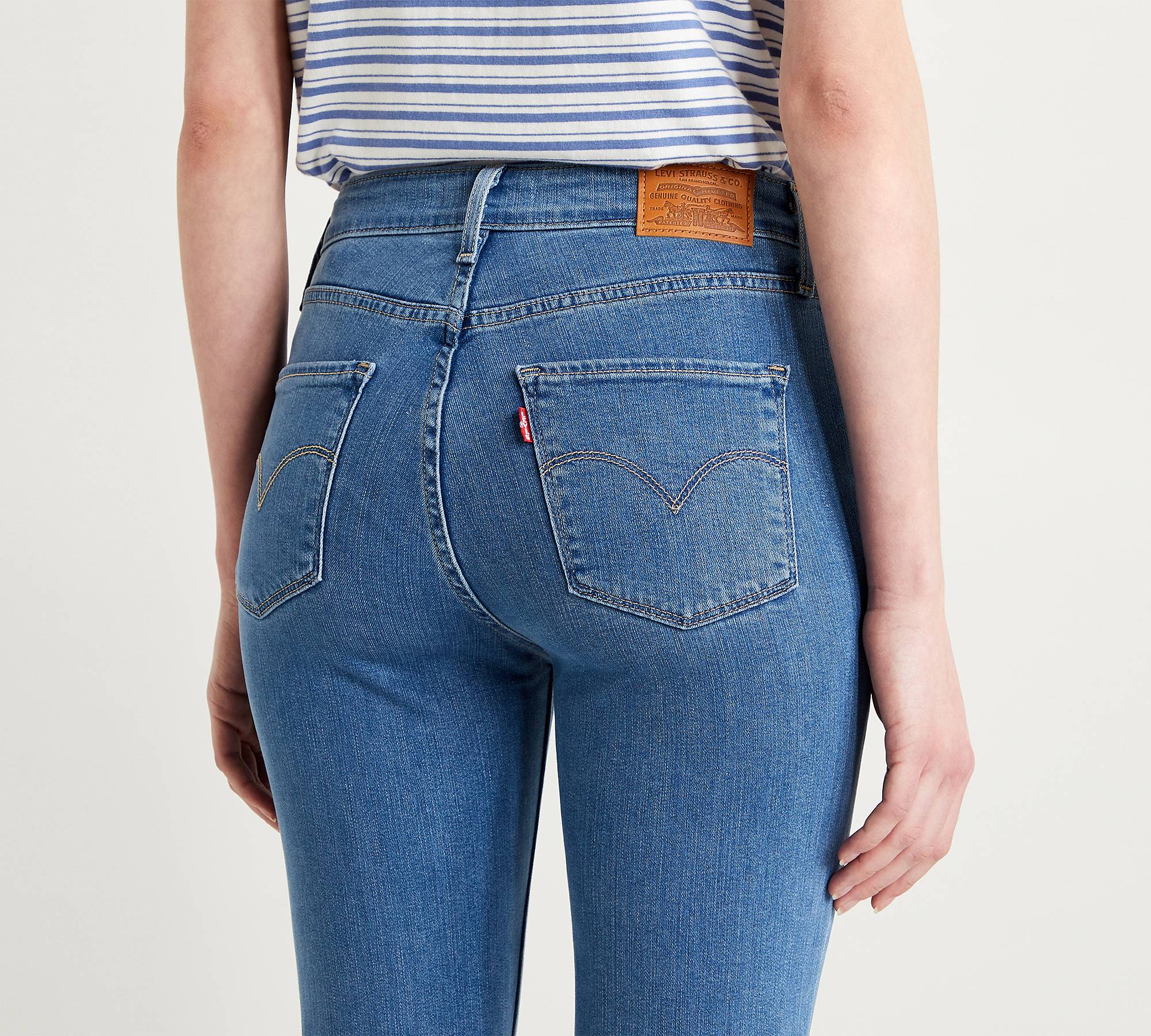 721™ High-waisted Skinny Jeans - Blue | Levi's® SE