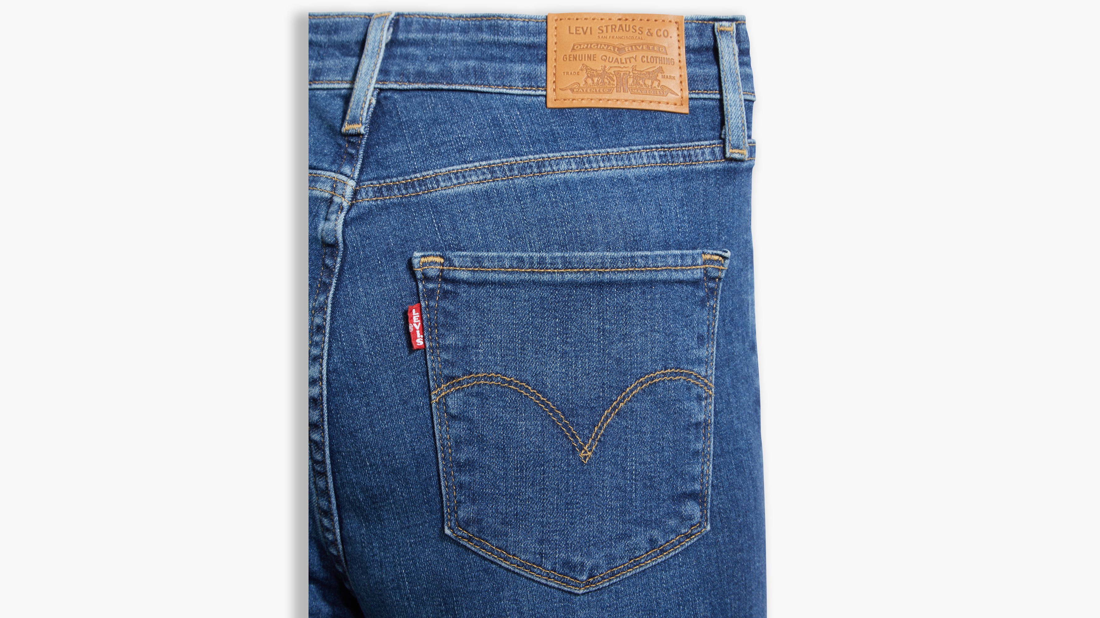 721™ High Rise Skinny Jeans - Blue | Levi's® HU