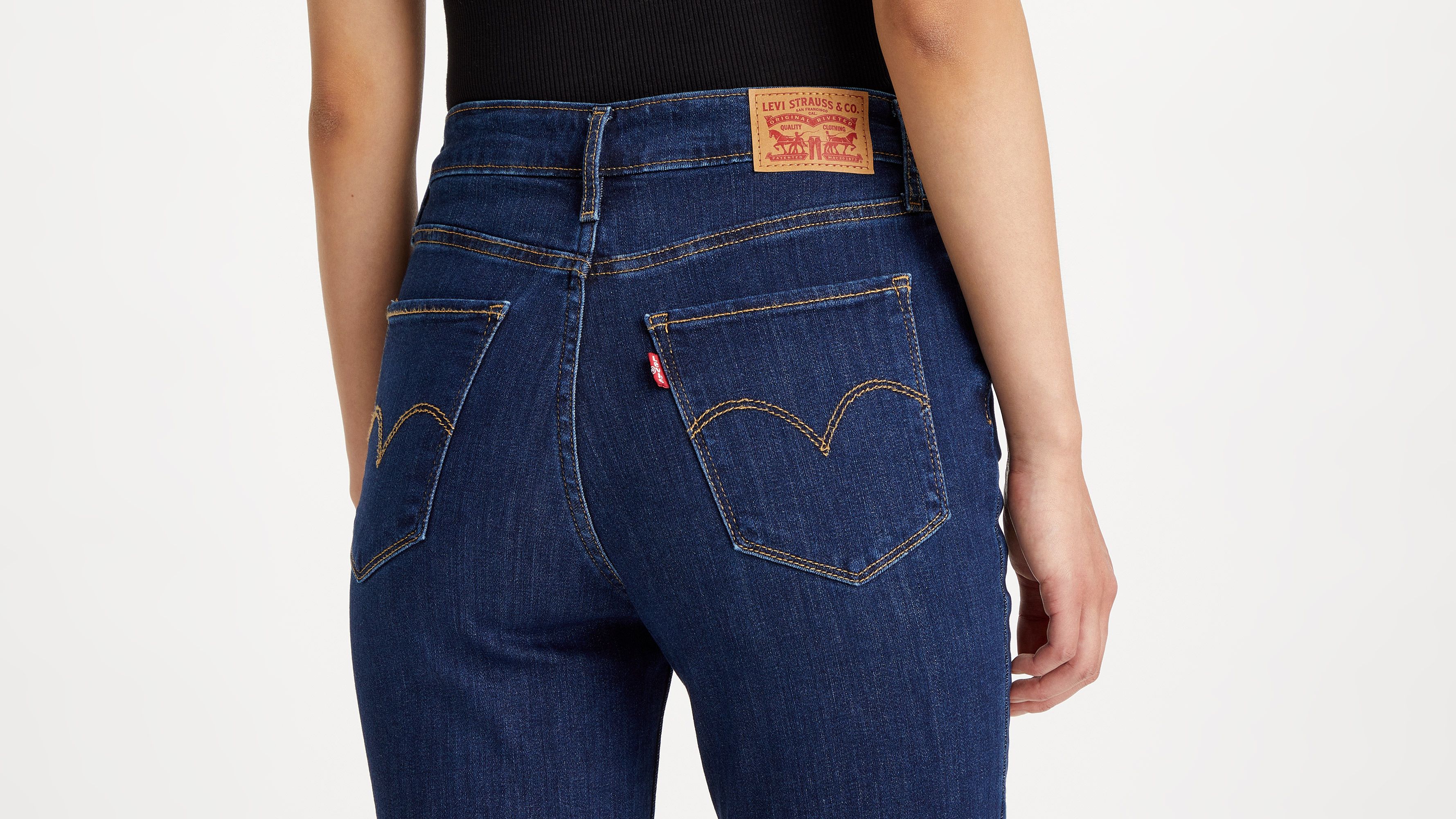 721™ High Rise Skinny Jeans - Blue | Levi's® AT