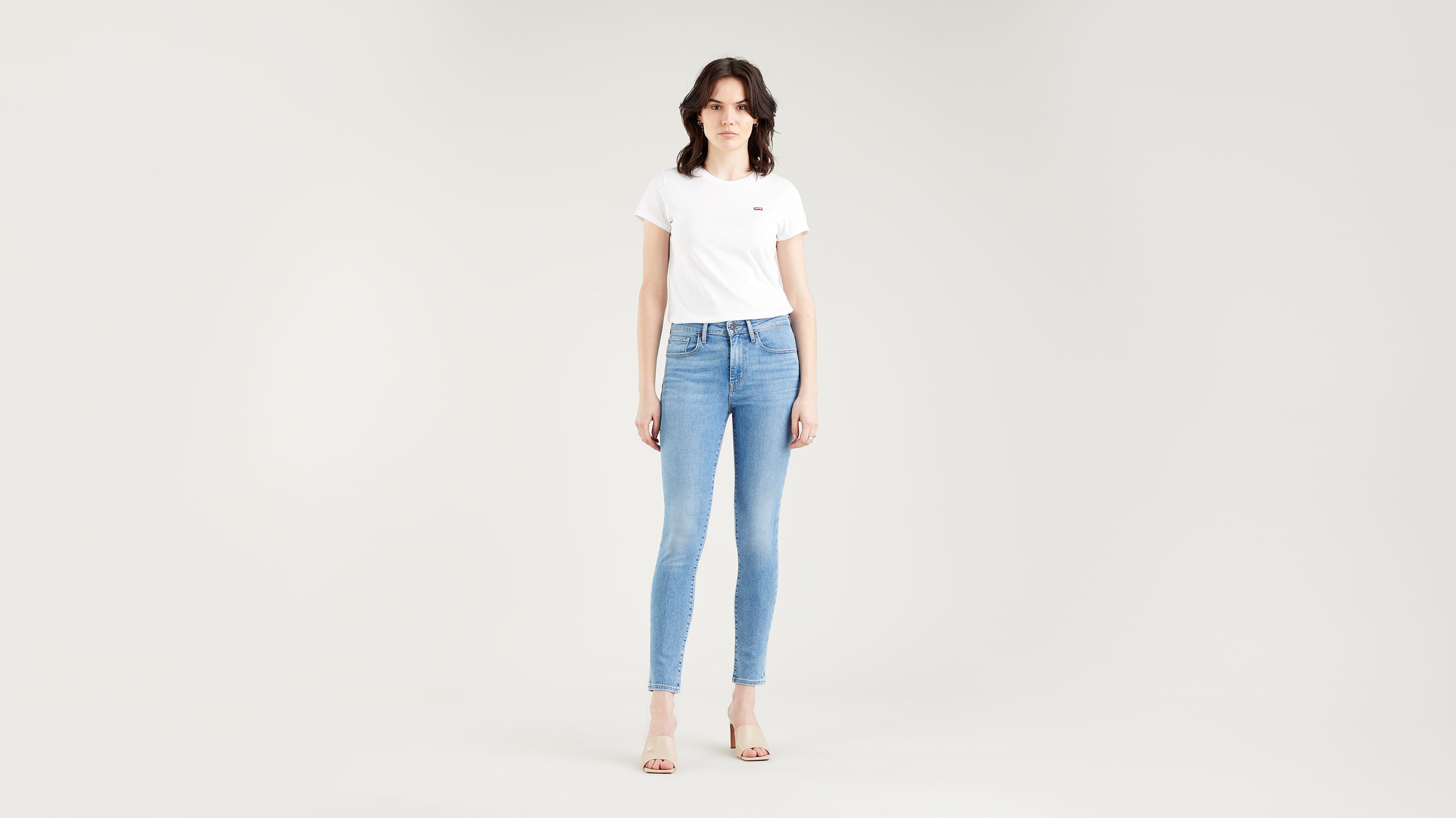 721™ High Rise Skinny Jeans - Blue | Levi's® GB