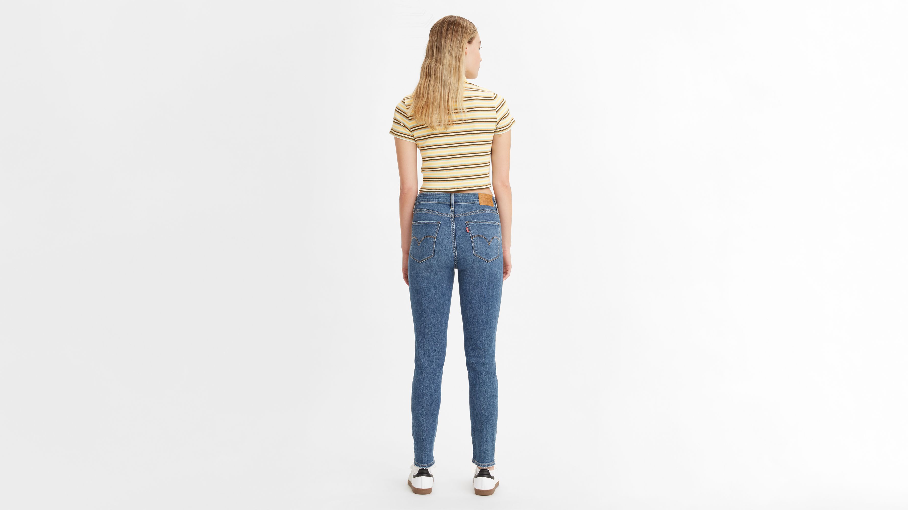 womens high waisted levis