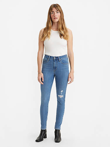 리바이스 Levi 721 High Rise Skinny Womens Jeans,Chelsea Bend - Medium Wash