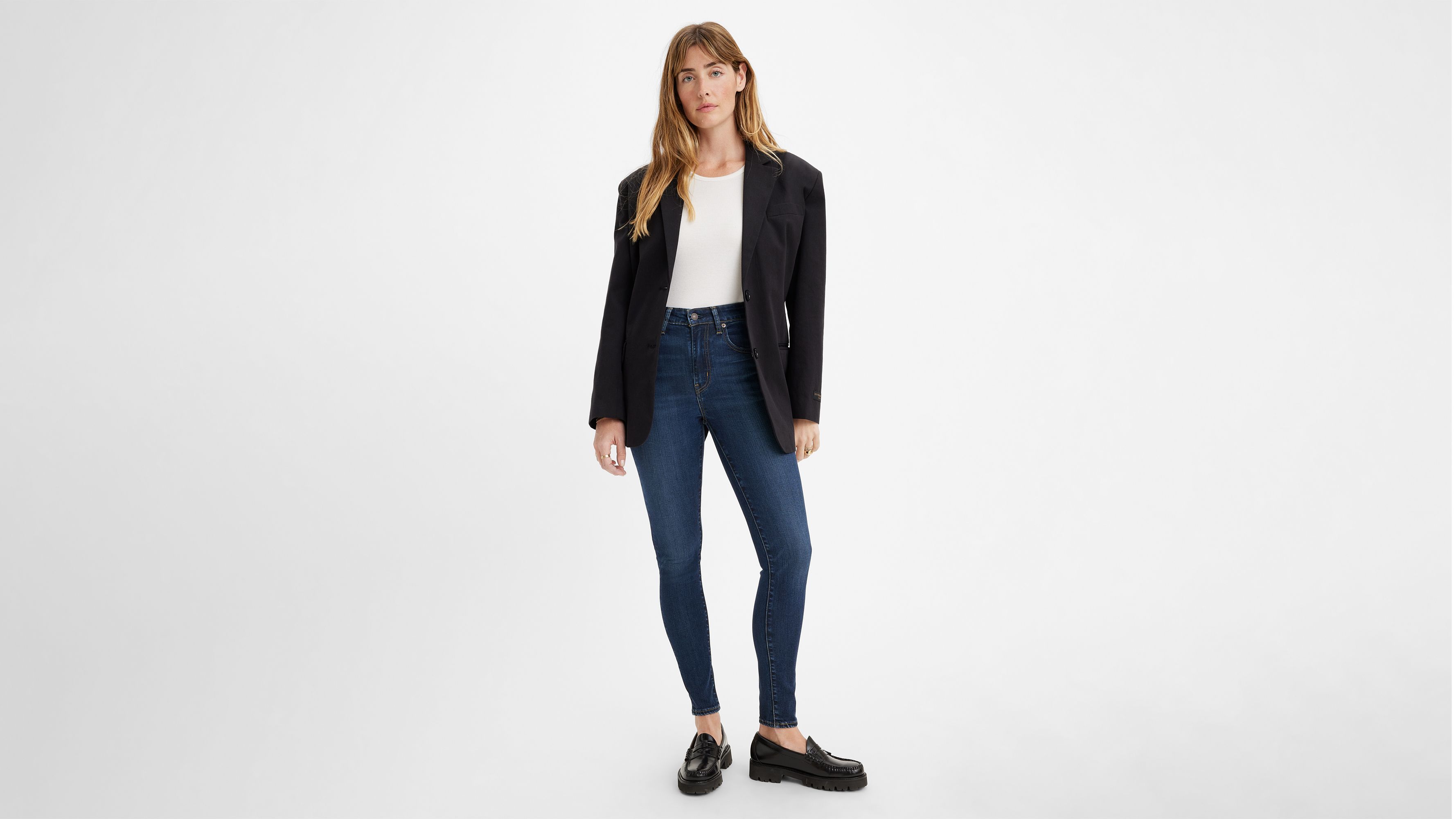 721 High Rise Skinny Women's Jeans - Dark Wash | Levi's® US