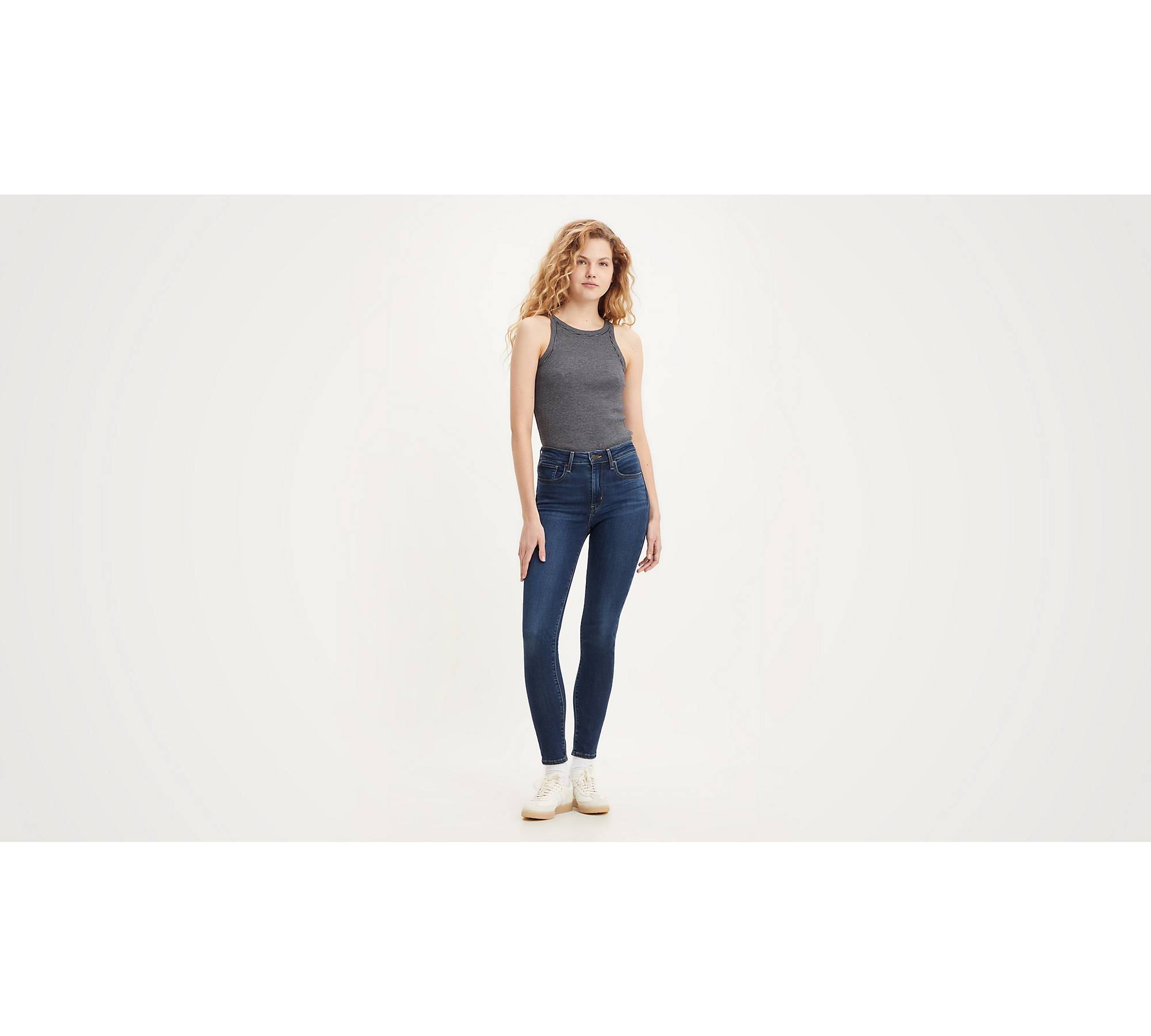 High-rise skinny jeans - Woman