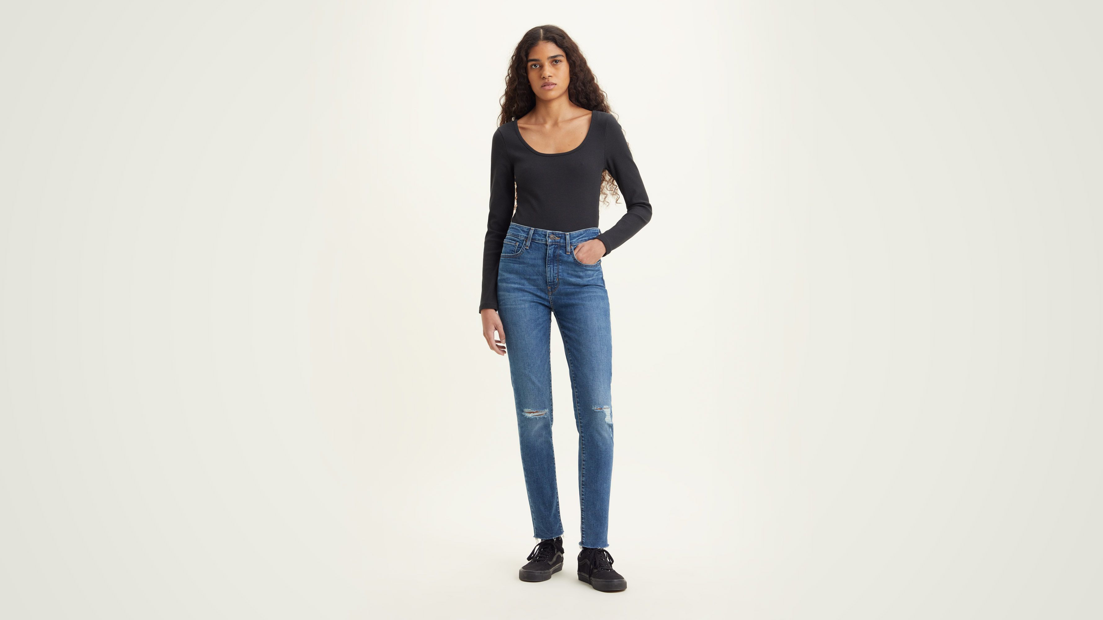 721 High Rise Skinny - Blue | Levi's® ES