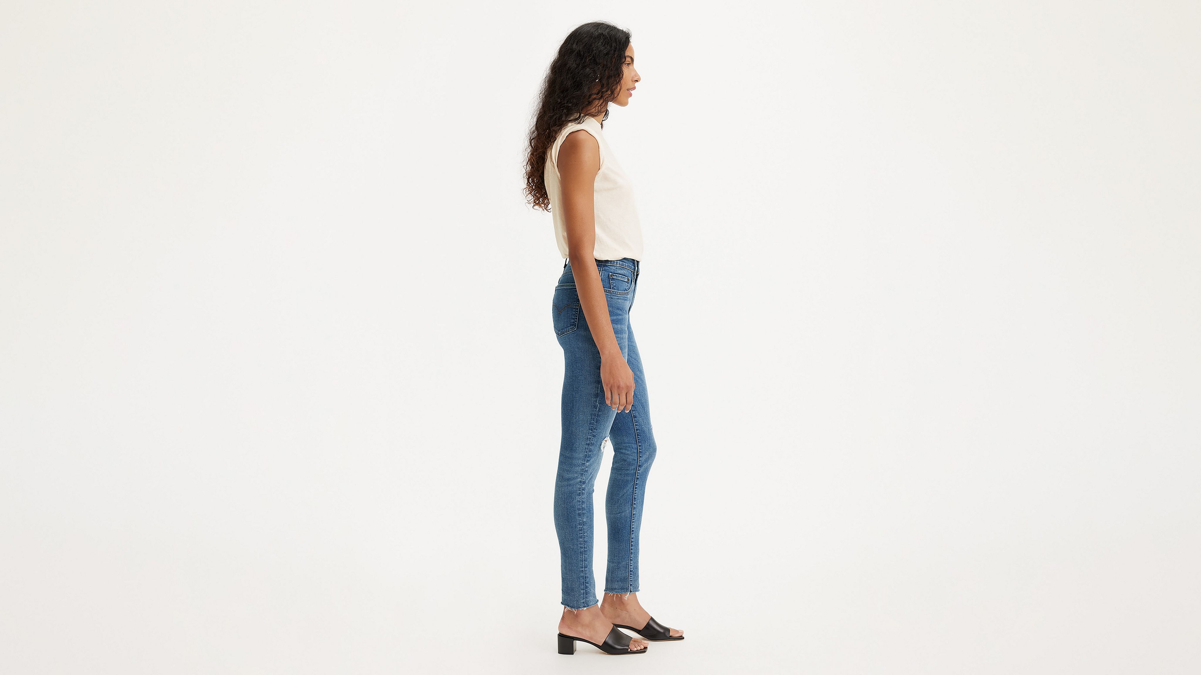 Carolina super high store rise skinny jeans