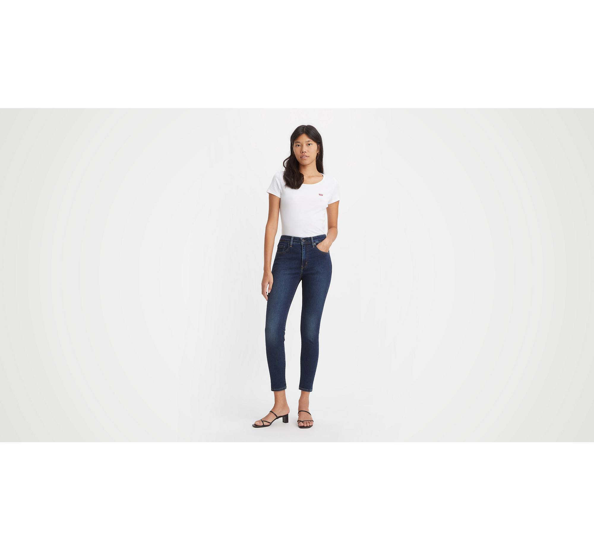 721™ High Rise Skinny Jeans - Blue | Levi's® AD