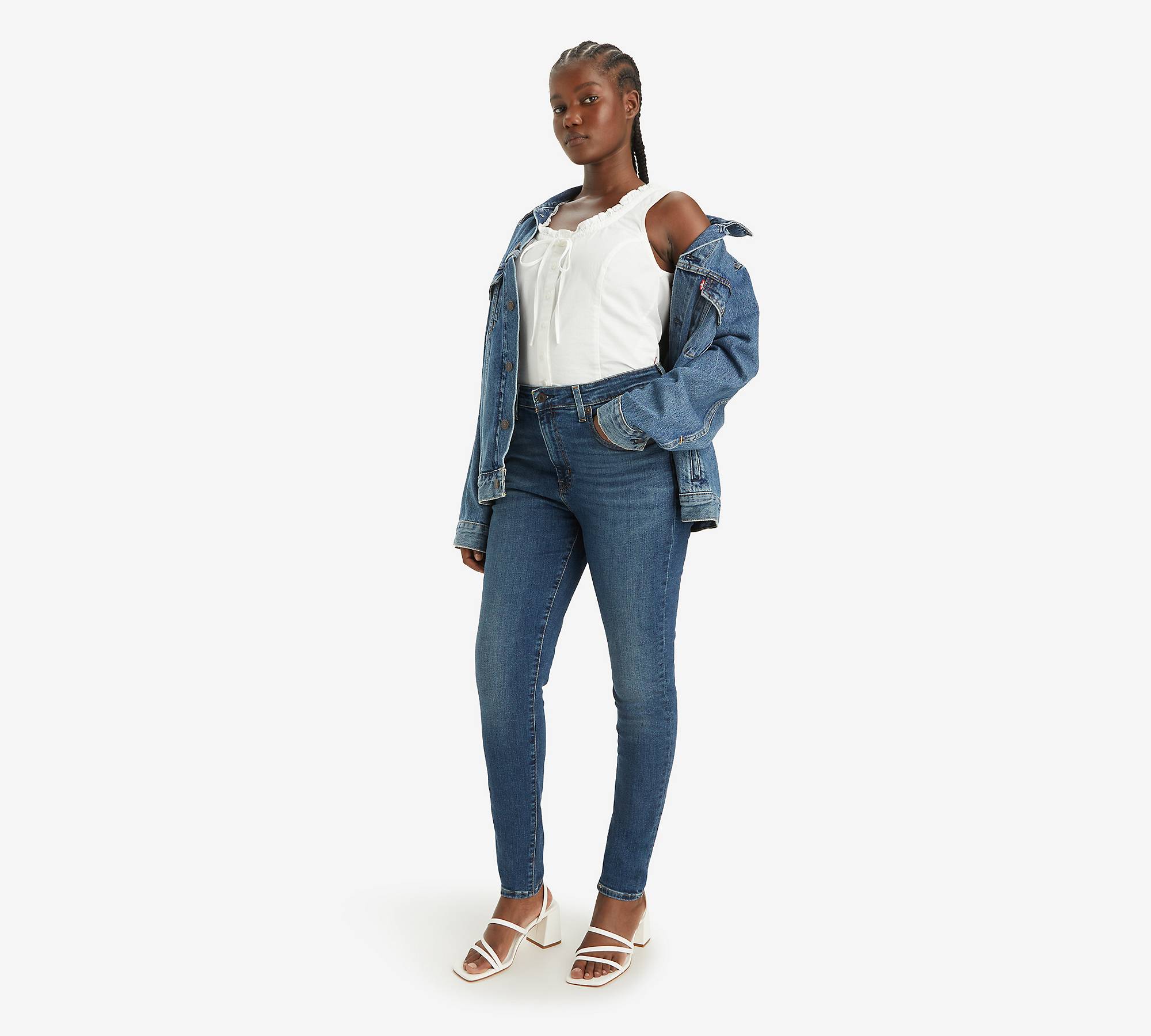 721™ skinny jeans met hoge taille 1