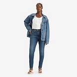 721™ skinny jeans met hoge taille 5