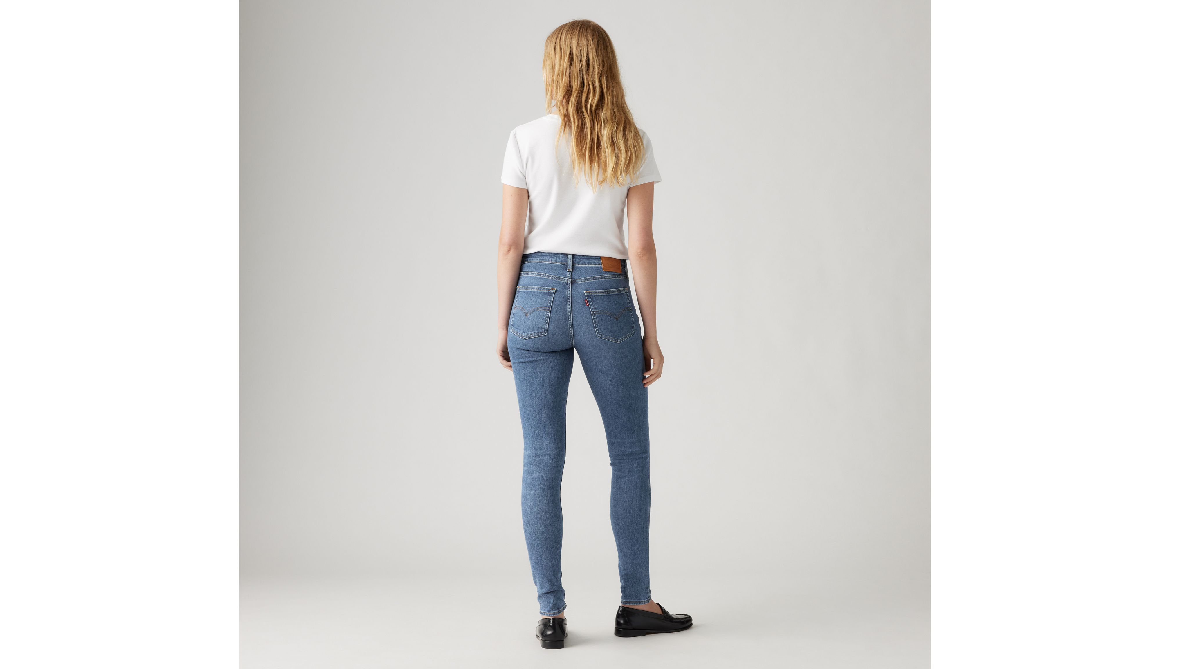 721 Jean filiforme taille haute pour femme 3