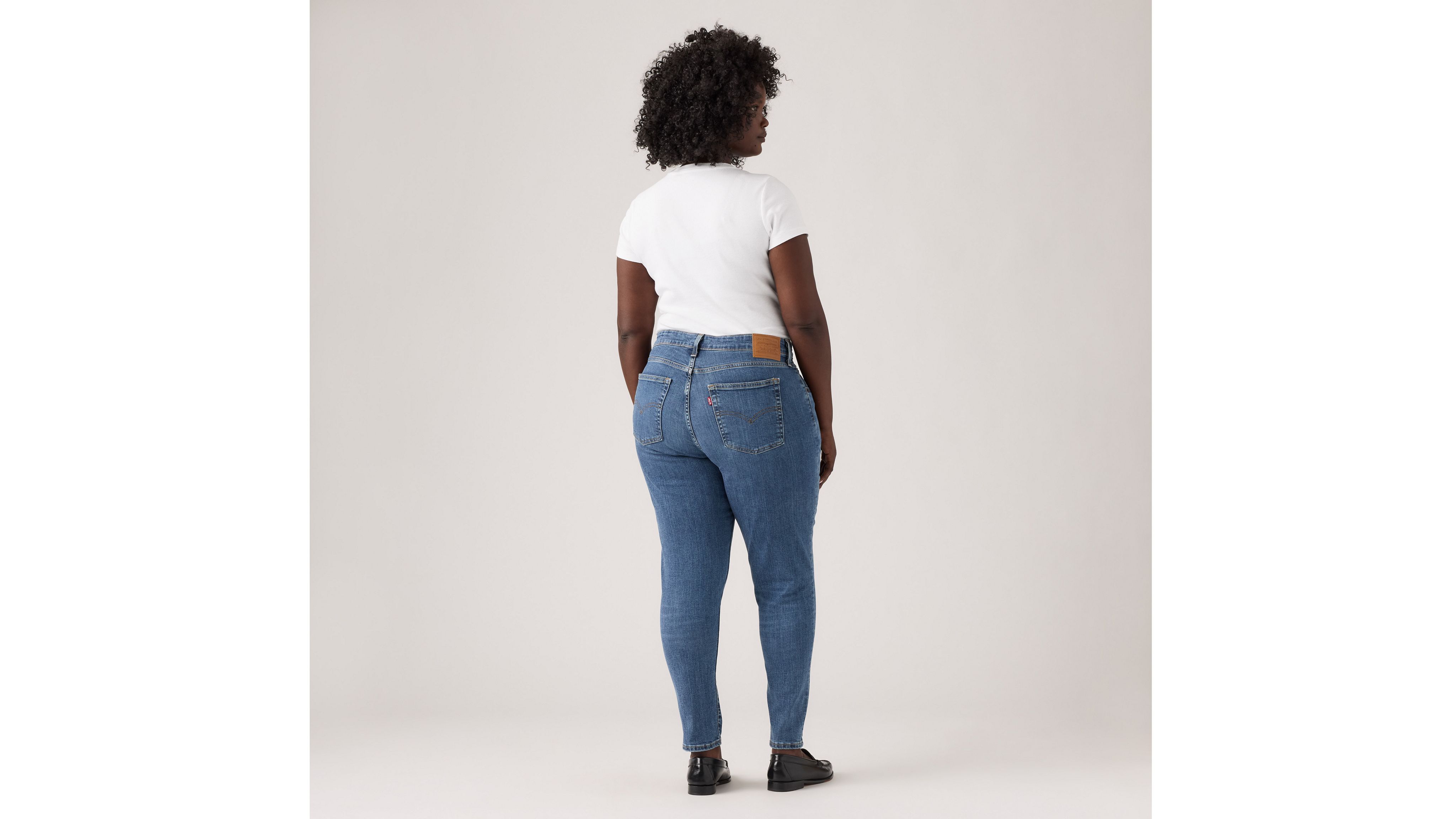 721 Jean filiforme taille haute pour femme 13