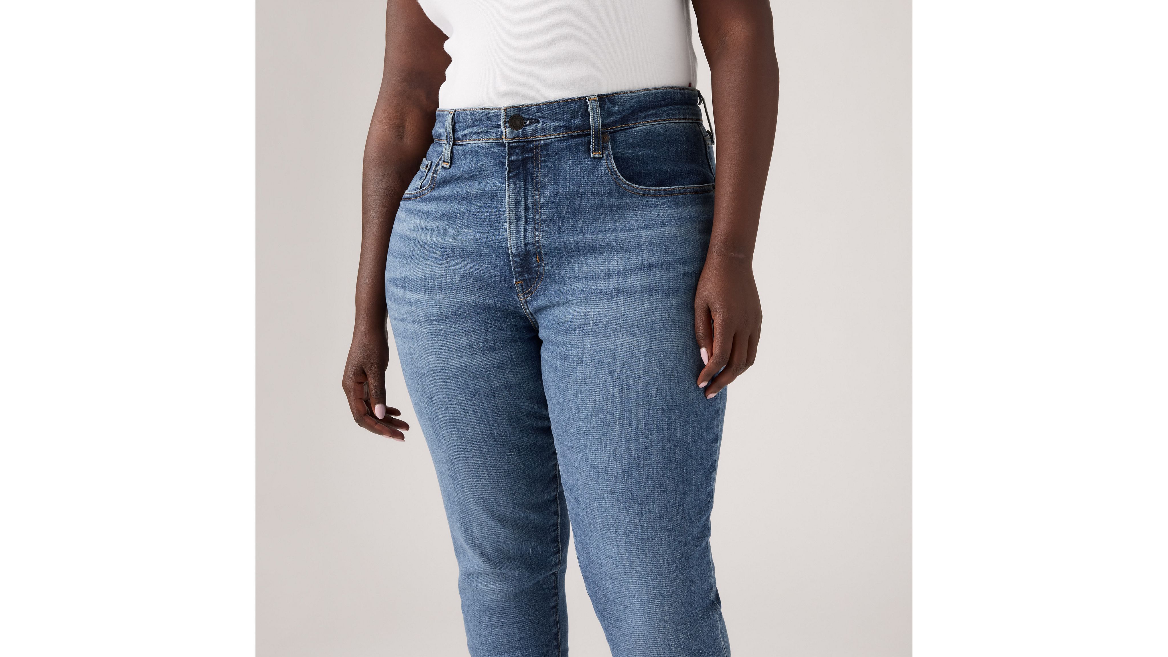 721 Jean filiforme taille haute pour femme 12