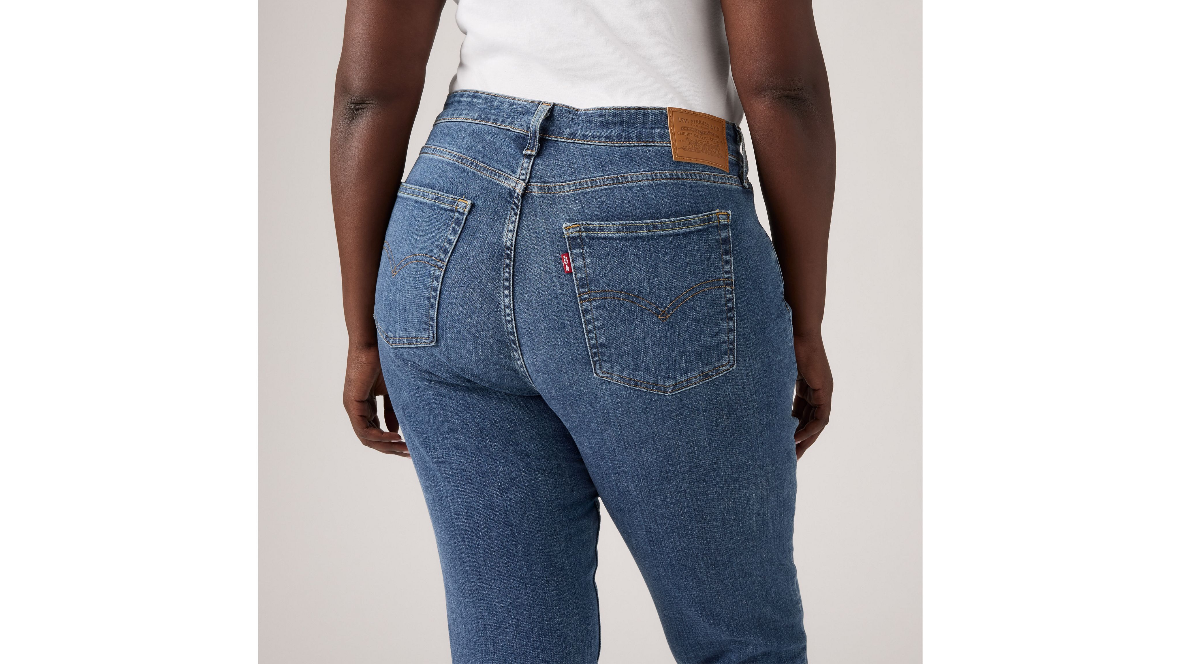 721 Jean filiforme taille haute pour femme 14