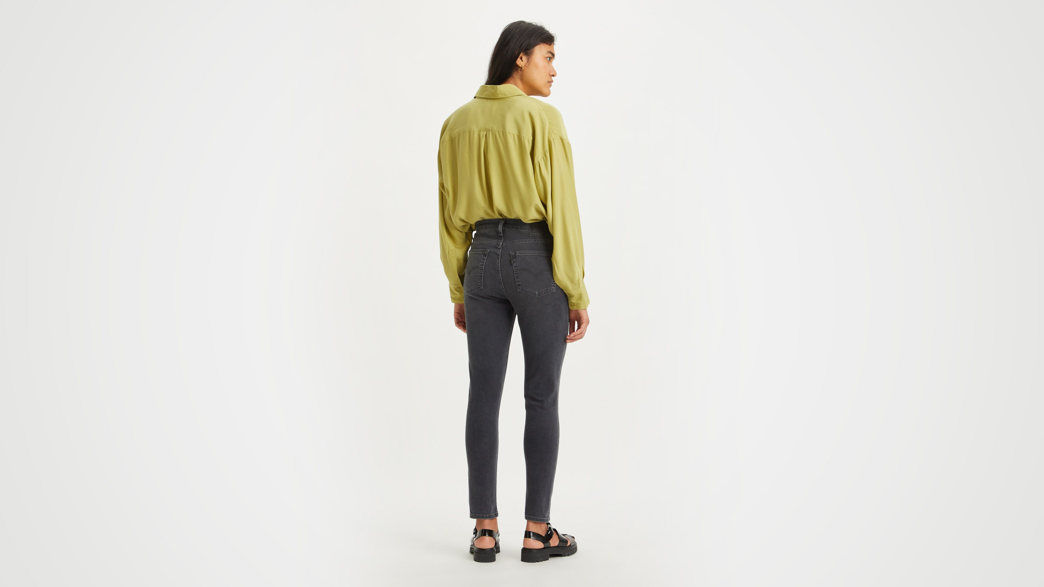 Levi's 721 High Rise Skinny Jeans In Clear Way