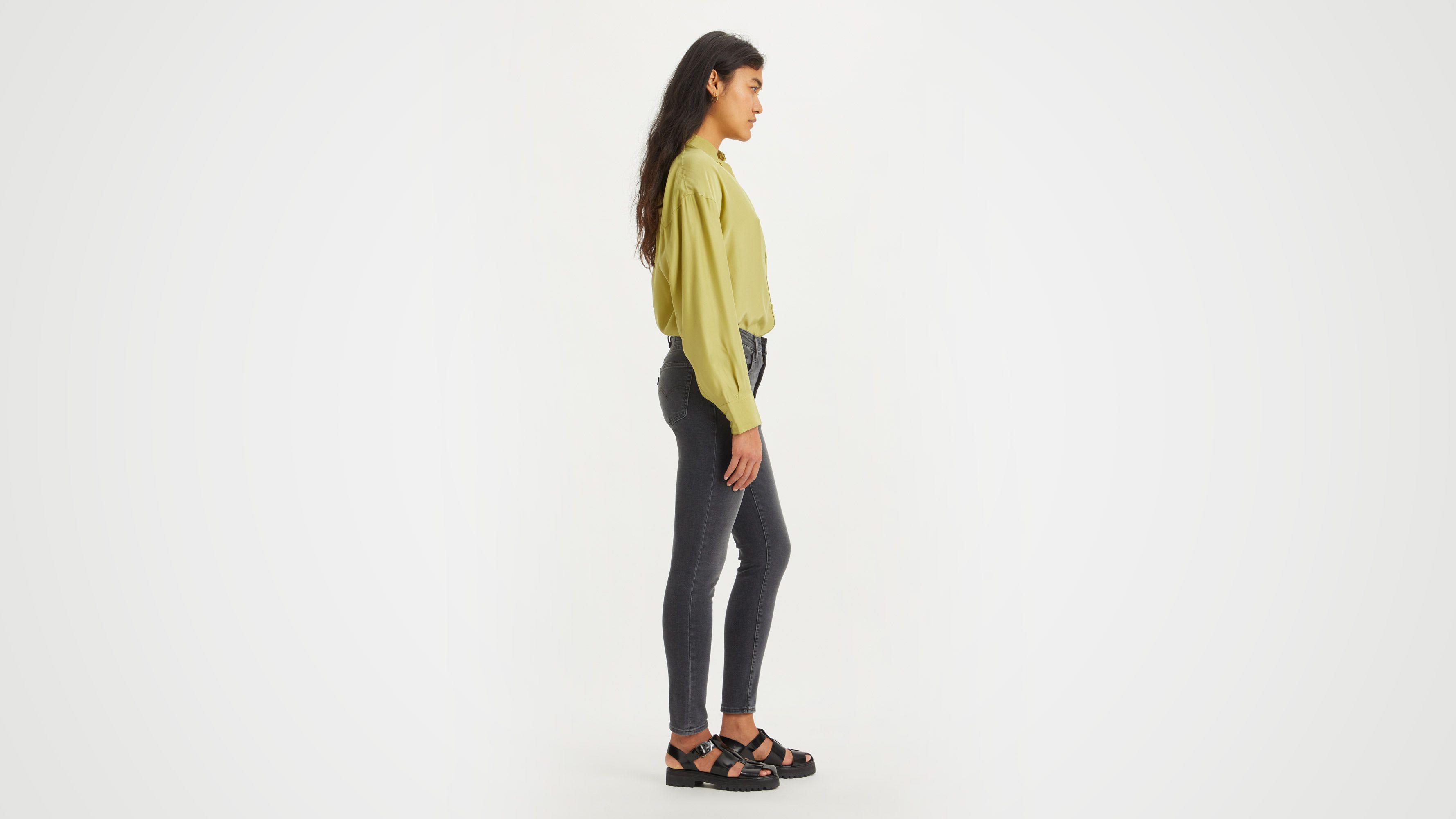 Levi's 721 High Rise Skinny Jeans In Clear Way