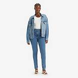721™ skinny jeans met hoge taille 7