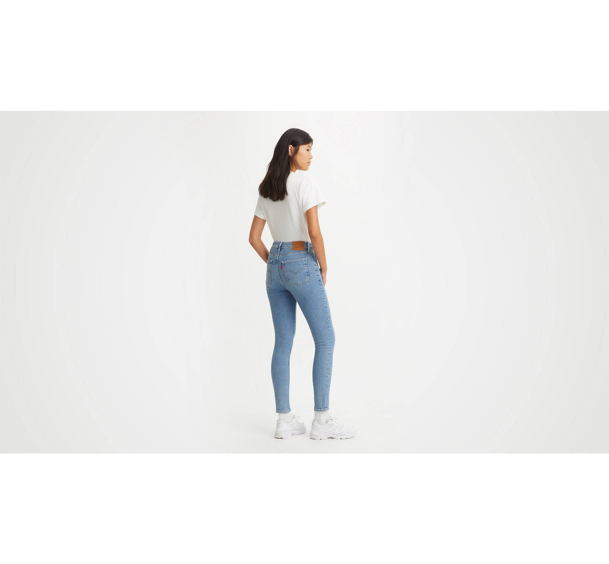 721 High Rise Skinny Jeans - Blue | Levi's® AM