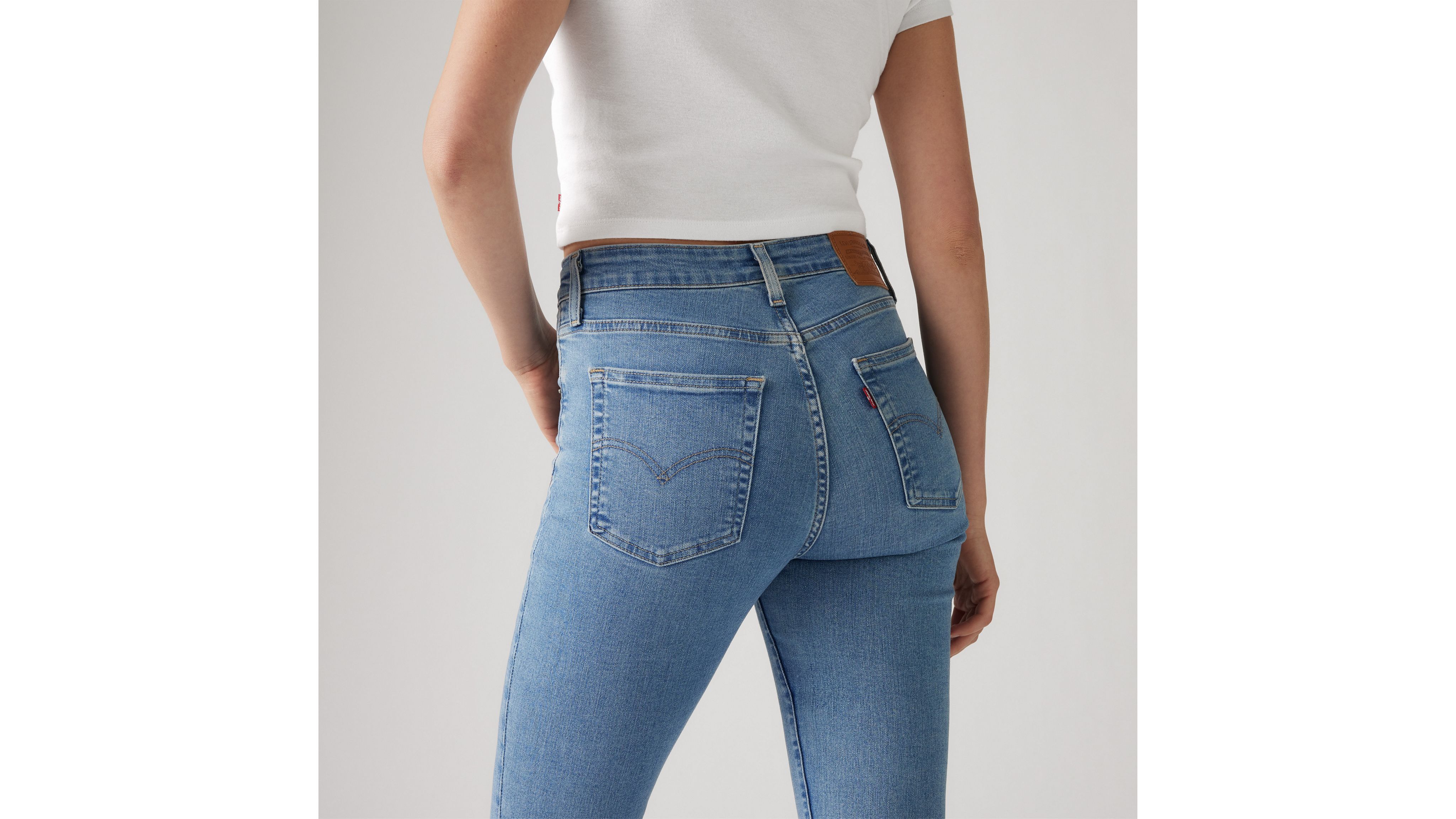  Levi's - Jeans Skinny de tiro alto 721 para mujer (también  disponibles en Plus), azul (Blue Story) : Ropa, Zapatos y Joyería