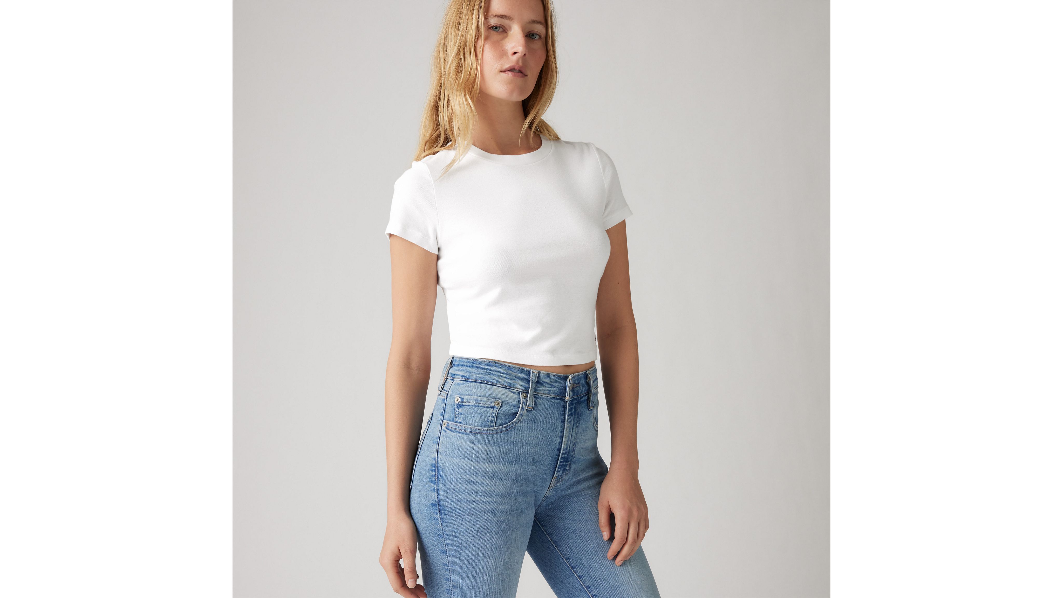 Levi's 721 High Rise Skinny Jeans In Blue Wave